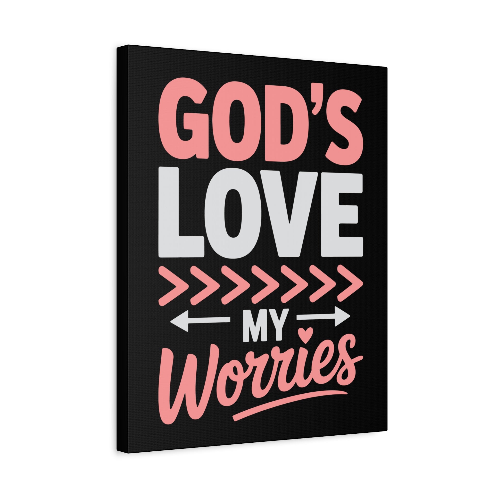 Inspirational Canvas Wall Art, Home Decor, Christian Gift, Motivational Wall Art, Stress Relief Decor, Housewarming Gift
