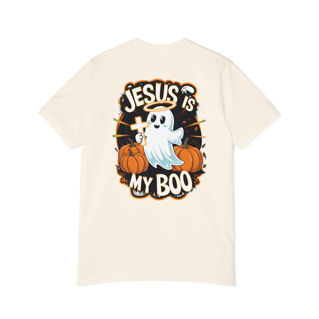 Halloween Christian Ghost T-Shirt, Boo-lieve in Jesus Shirt, Cute Halloween Apparel, Faith-Based Tee, Fall Celebration Top, Spooky [...]