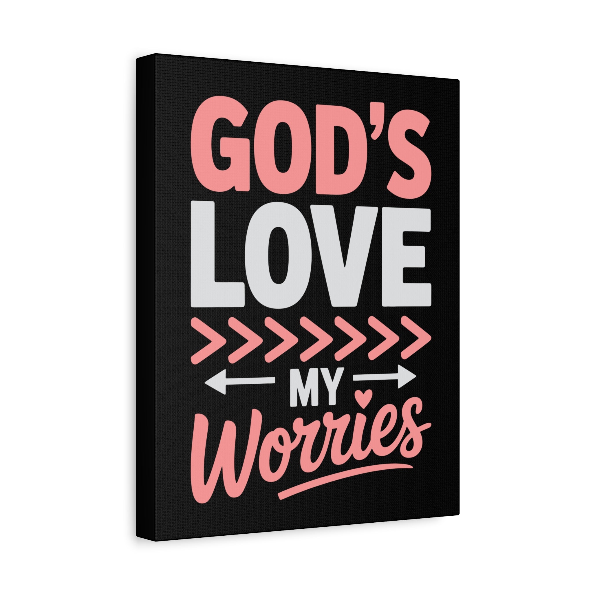 Inspirational Canvas Wall Art, Home Decor, Christian Gift, Motivational Wall Art, Stress Relief Decor, Housewarming Gift