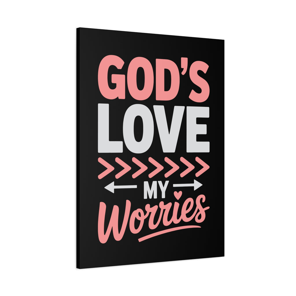 Inspirational Canvas Wall Art, Home Decor, Christian Gift, Motivational Wall Art, Stress Relief Decor, Housewarming Gift