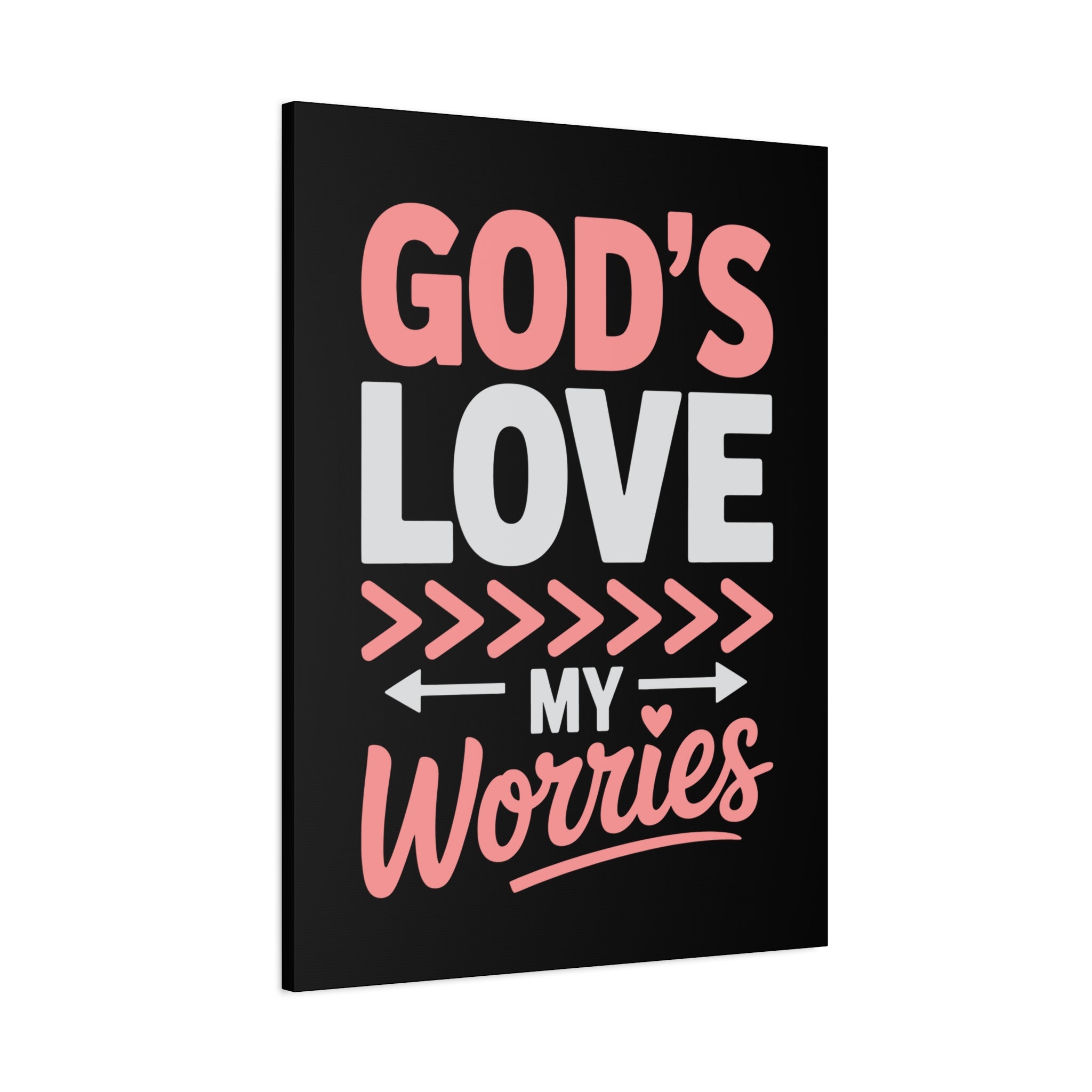 Inspirational Canvas Wall Art, Home Decor, Christian Gift, Motivational Wall Art, Stress Relief Decor, Housewarming Gift