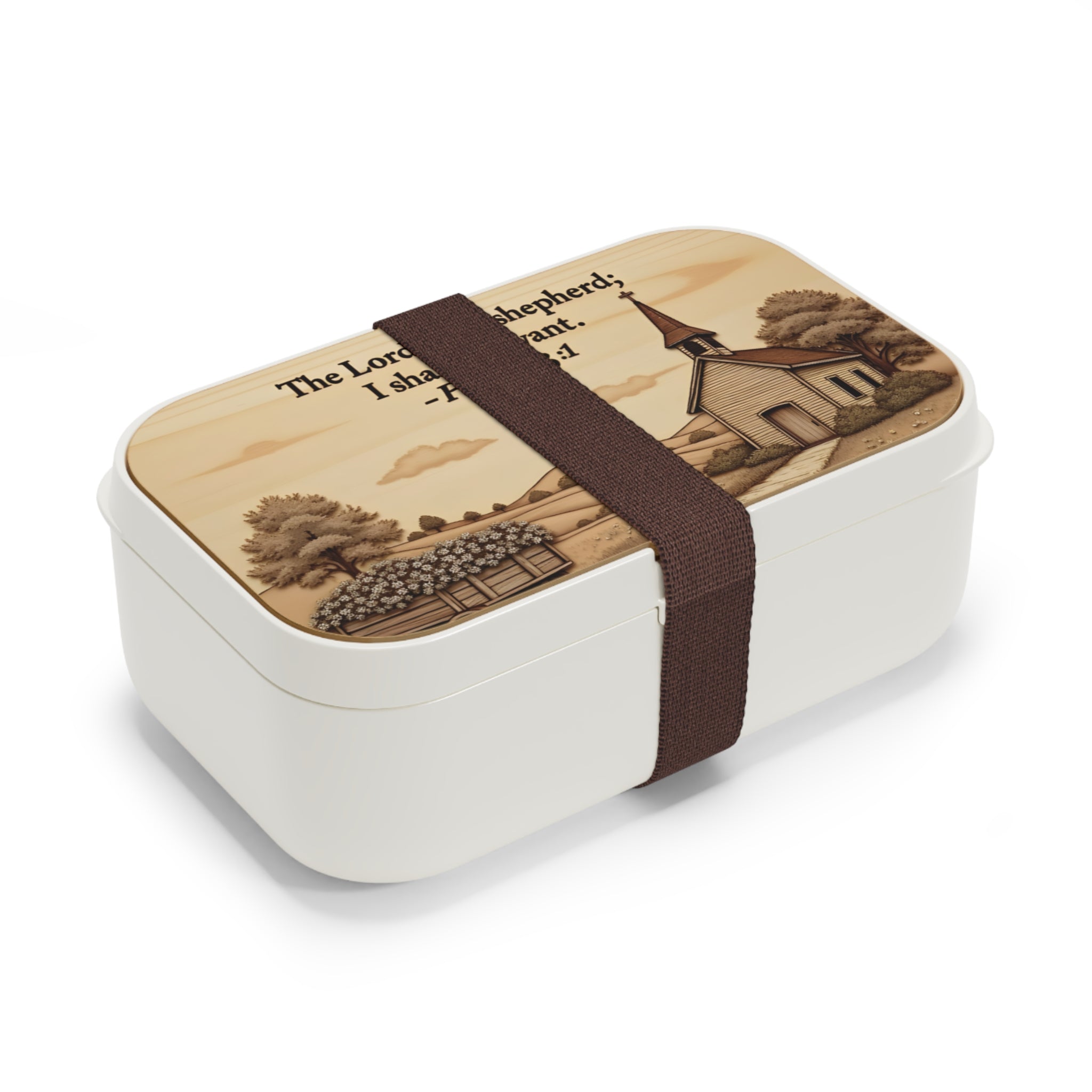 Inspirational Bento Lunch Box – Bible Verse Container, Lunch Organizer, Faith-Based Gifts, Back to School Supplies, Motivational Meal Prep