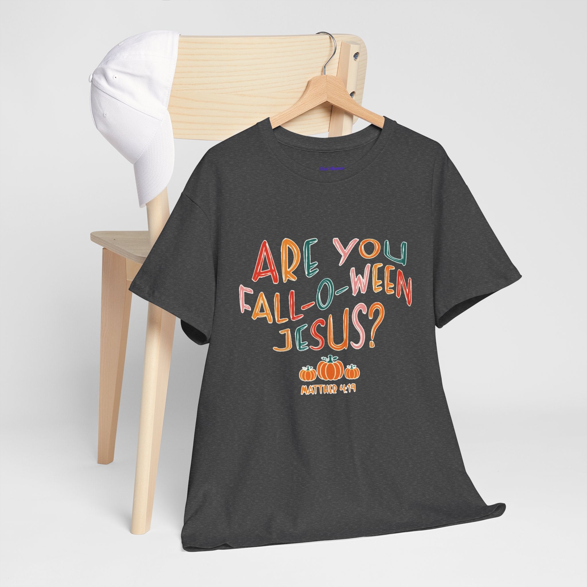 Unisex Fall-O-Ween Jesus Tee, Halloween T-Shirt, Christian Apparel, Autumn Fashion, Fun Holiday Shirt, Pumpkin Theme