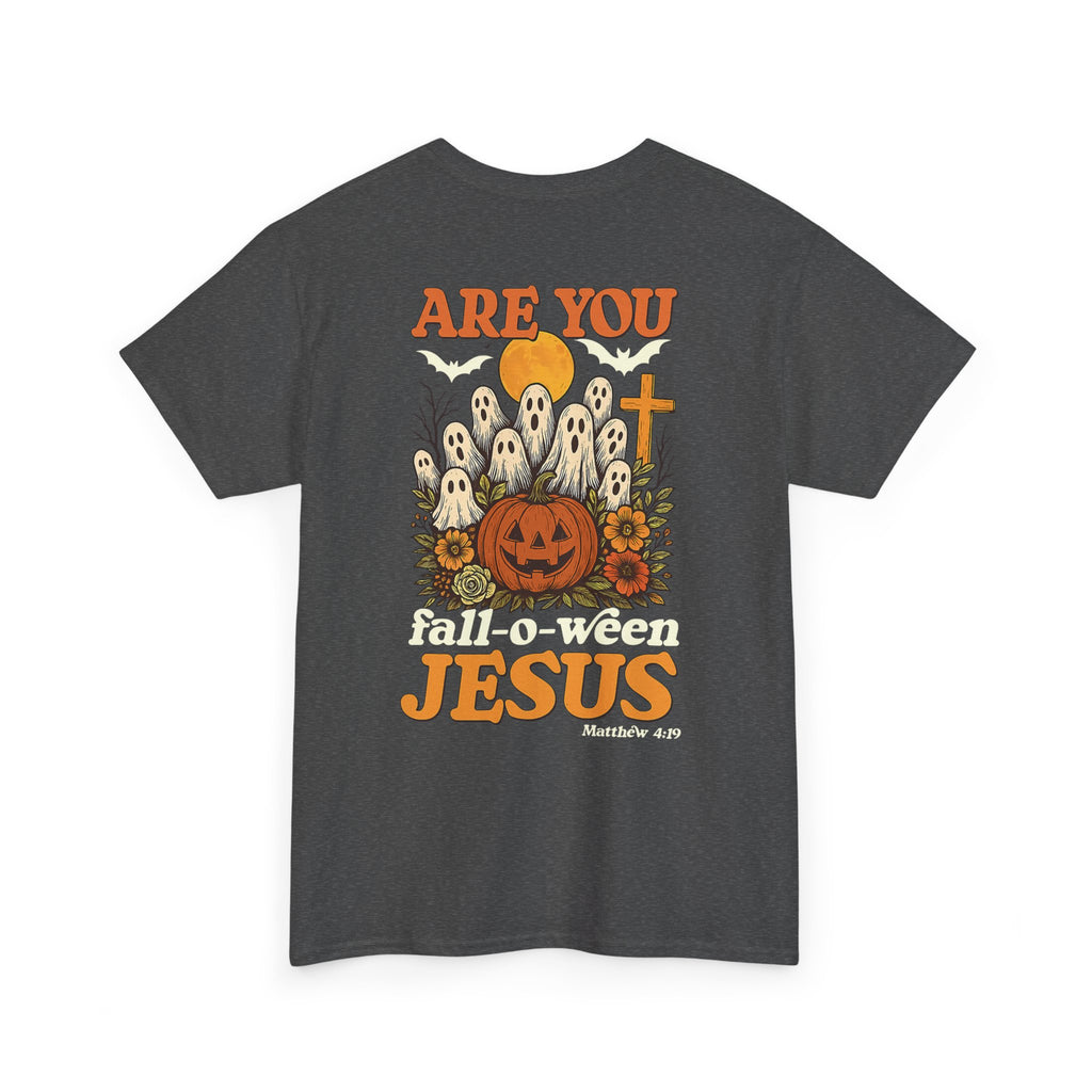 Halloween Faith Tee - Jesus is My Boo, Unisex T-Shirt for Halloween, Christian Halloween Shirt, Gift for Christian Friends, Spooky [...]