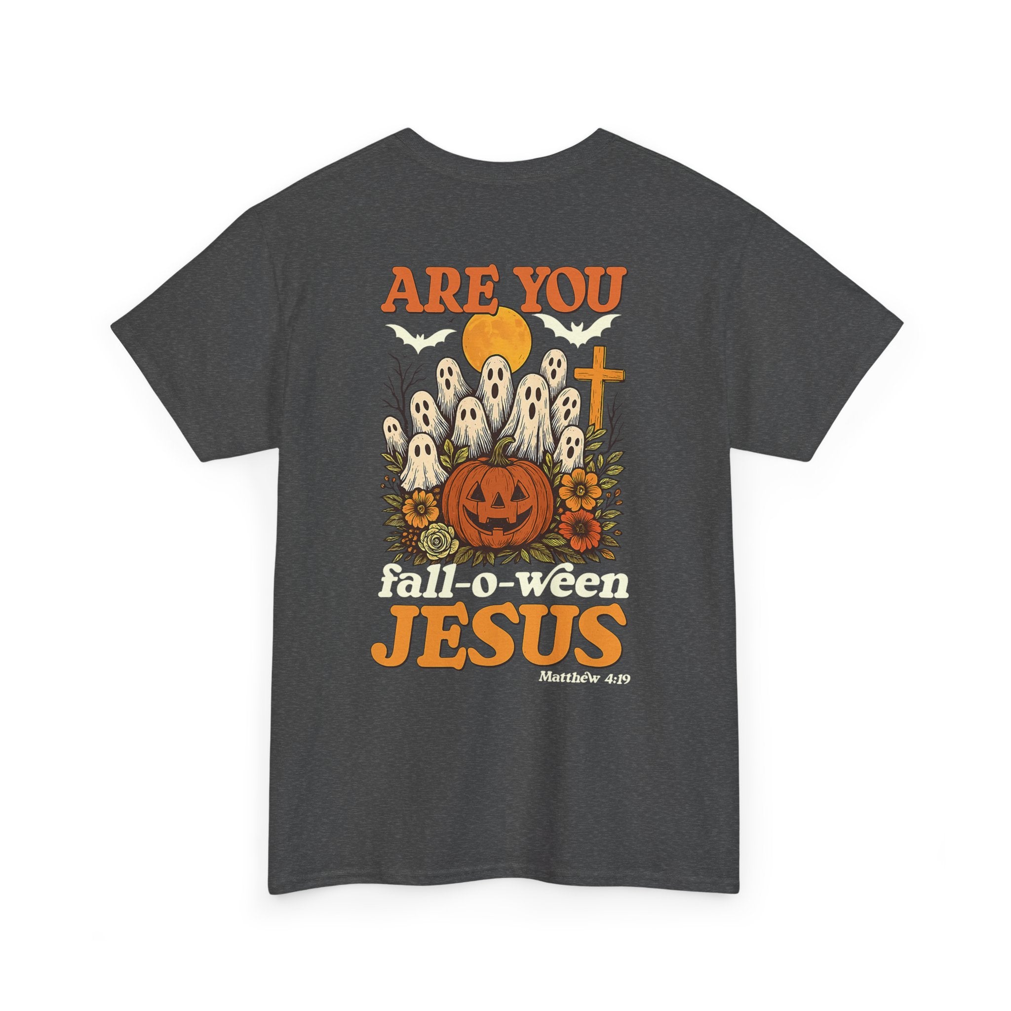 Halloween Faith Tee - Jesus is My Boo, Unisex T-Shirt for Halloween, Christian Halloween Shirt, Gift for Christian Friends, Spooky [...]