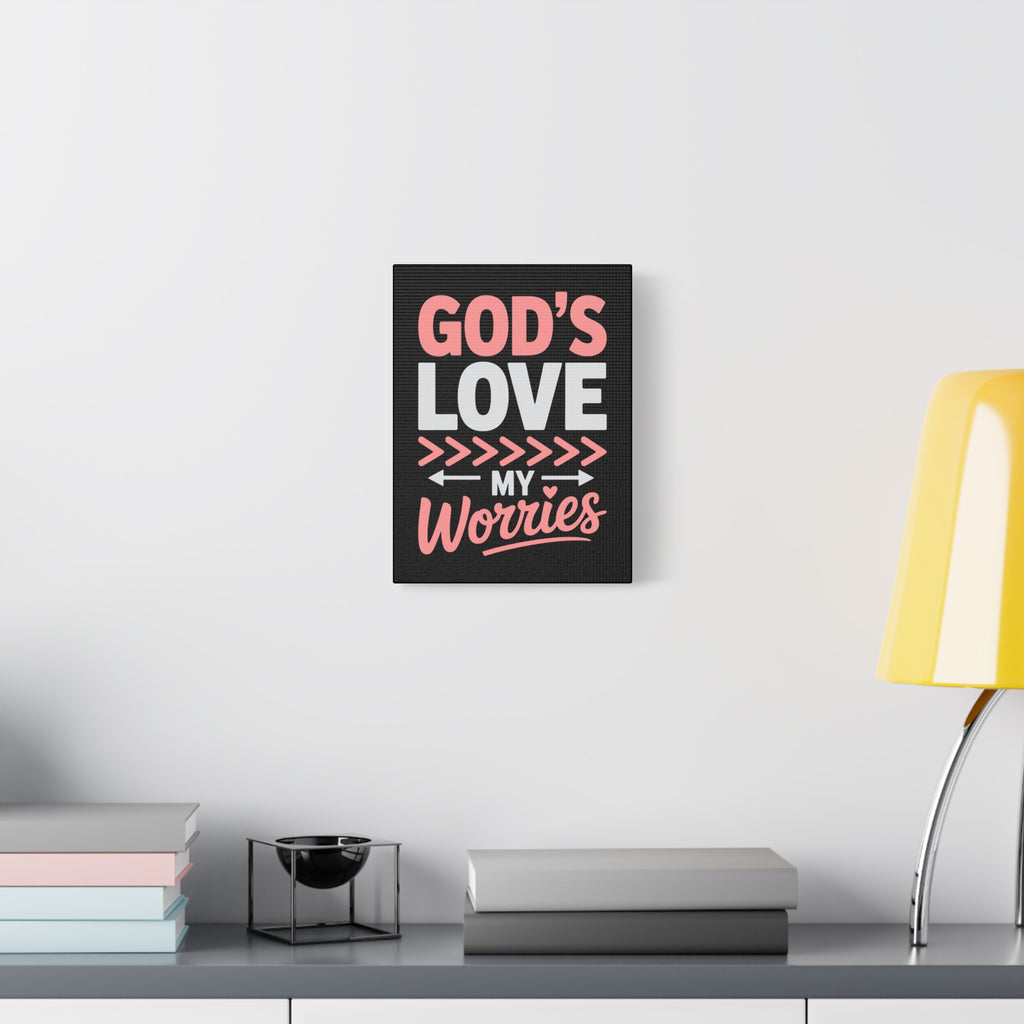 Inspirational Canvas Wall Art, Home Decor, Christian Gift, Motivational Wall Art, Stress Relief Decor, Housewarming Gift