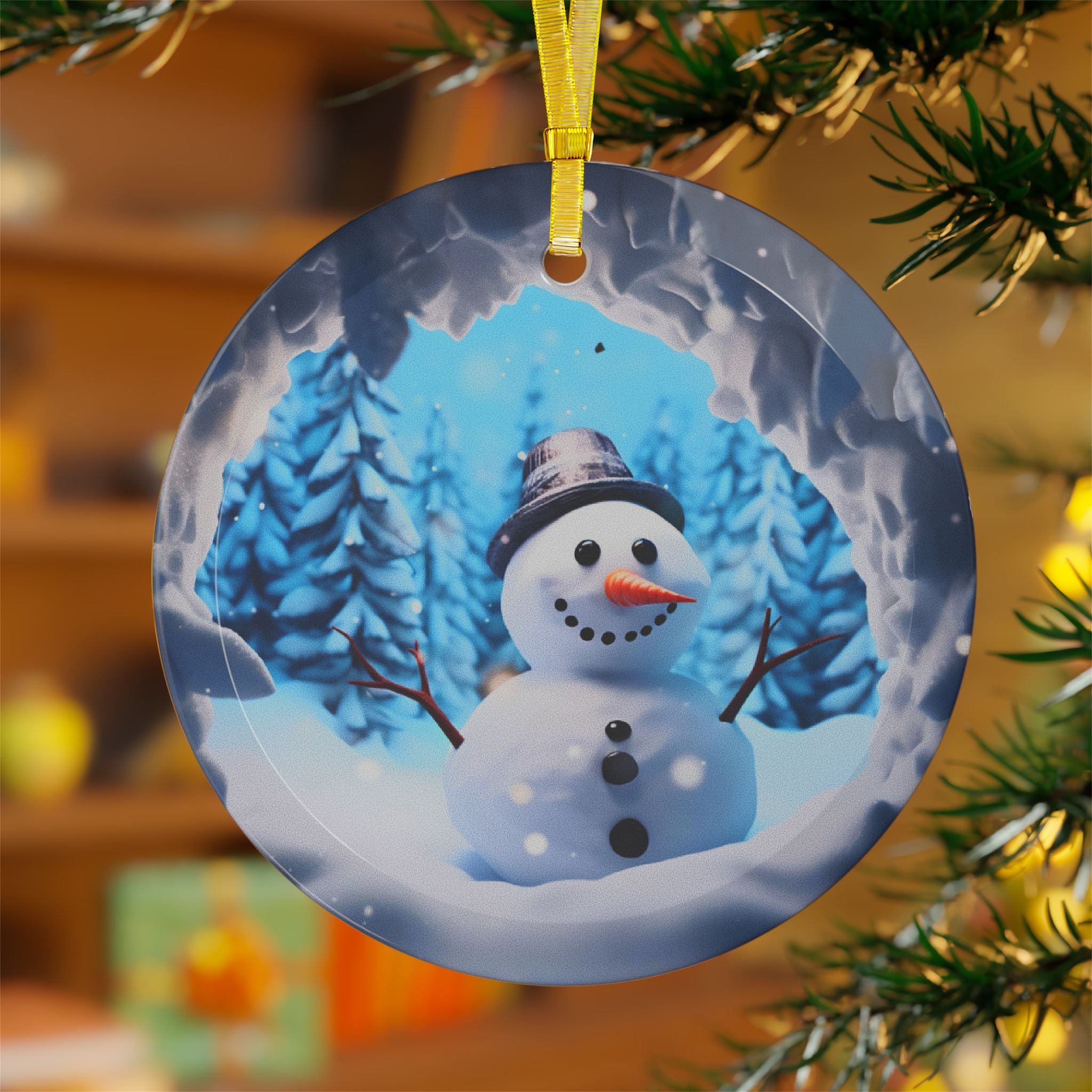Charming Snowman Glass Ornaments – Festive Holiday Decor, Christmas Tree Decorations, Winter Wonderland Ornaments, Family Keepsakes, [...]