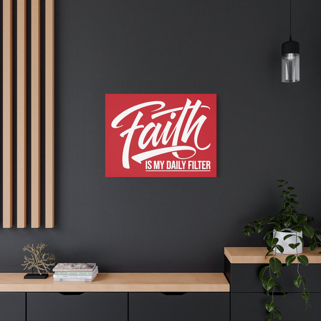 Copy of Inspirational Canvas Wall Art, Faith Quote Decor, Motivational Home Decor, Gray Wall Hanging, Gift for Faith Lovers
