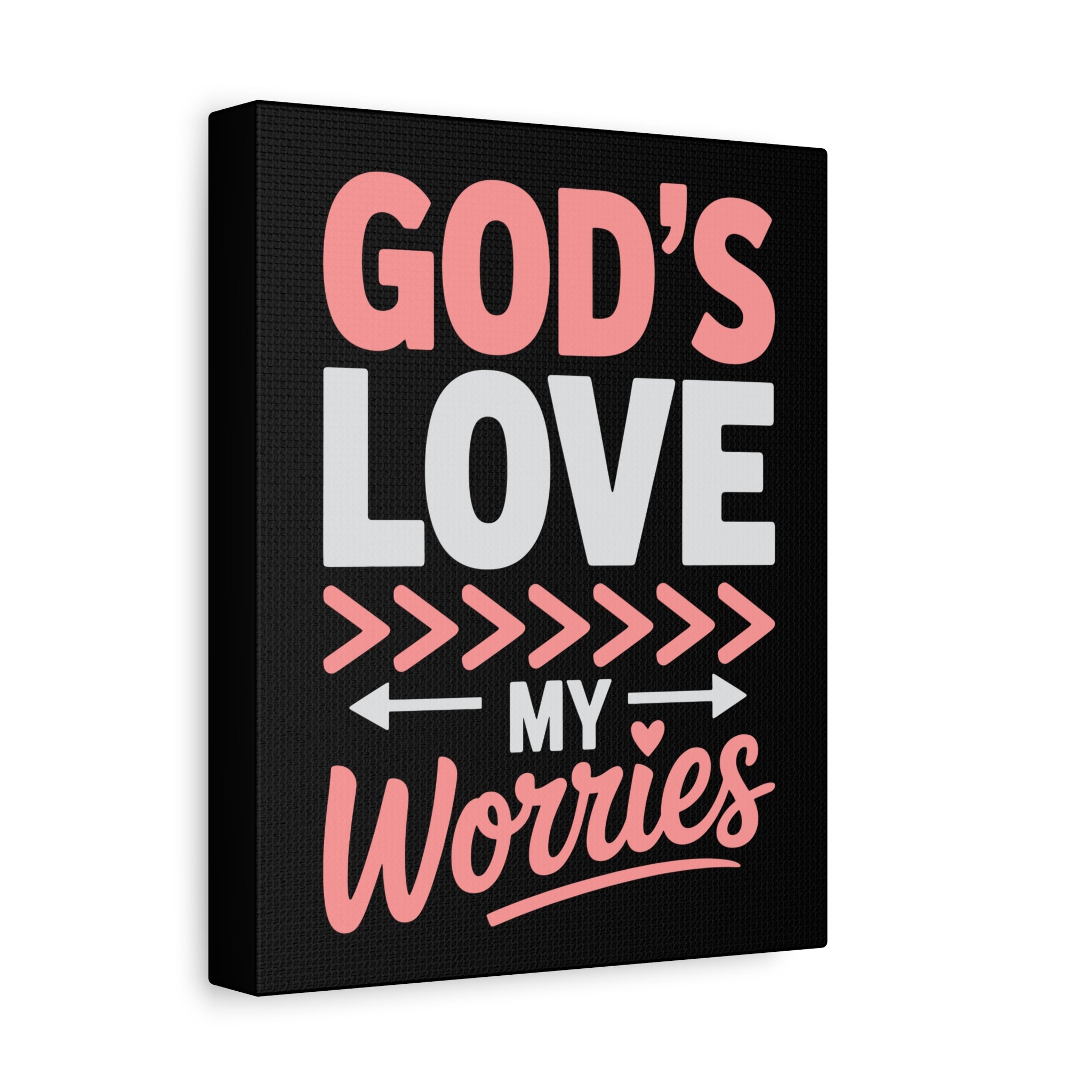 Inspirational Canvas Wall Art, Home Decor, Christian Gift, Motivational Wall Art, Stress Relief Decor, Housewarming Gift
