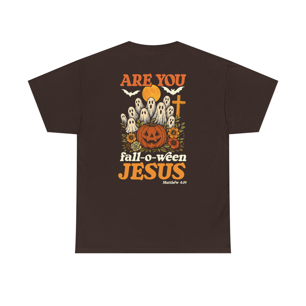 Halloween Faith Tee - Jesus is My Boo, Unisex T-Shirt for Halloween, Christian Halloween Shirt, Gift for Christian Friends, Spooky [...]