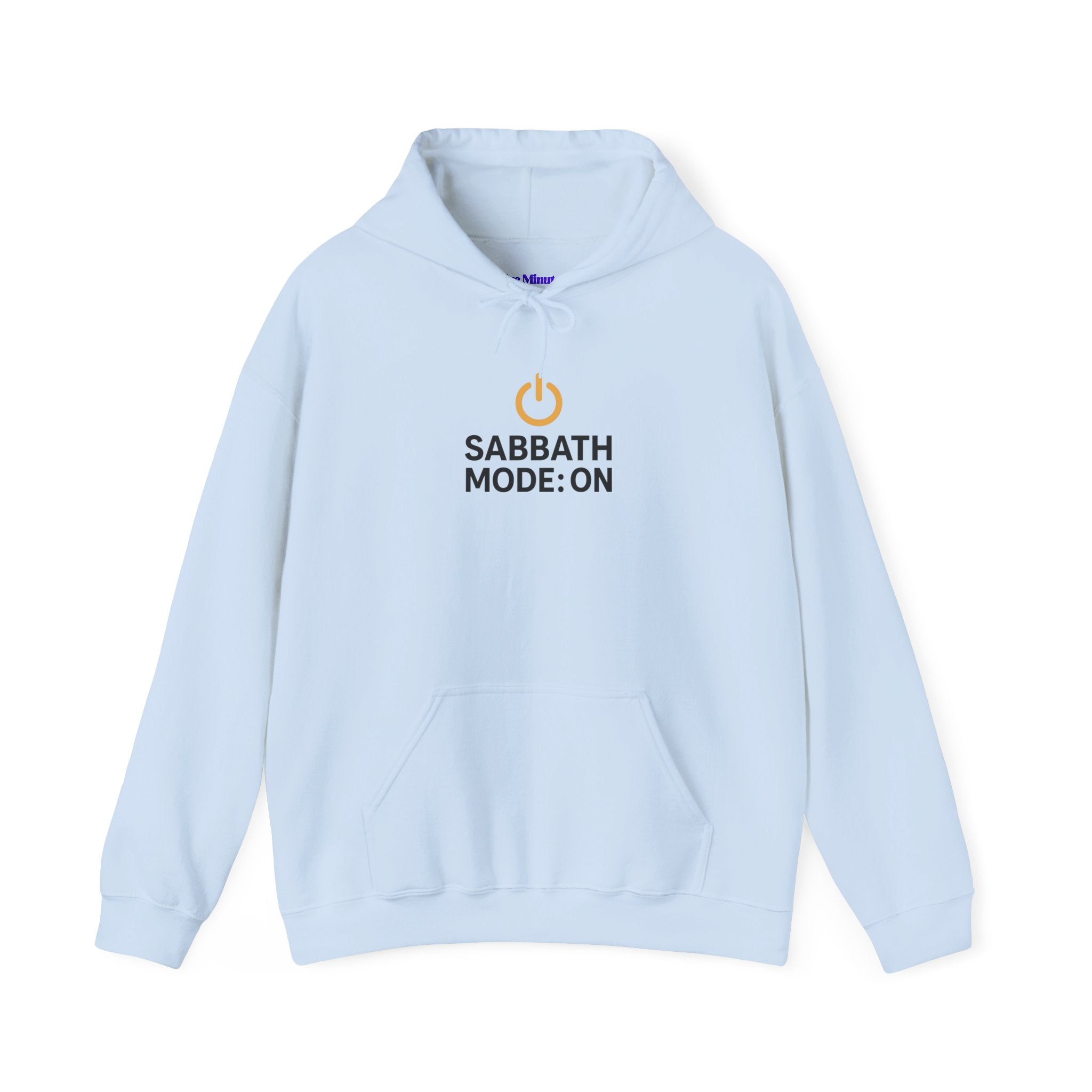 Sabbath Mode Unisex Hoodie - Relaxed Style for Shabbat, Faith-Based Gift, Cozy Wear, Religious Apparel, Comfortable Sweatshirt