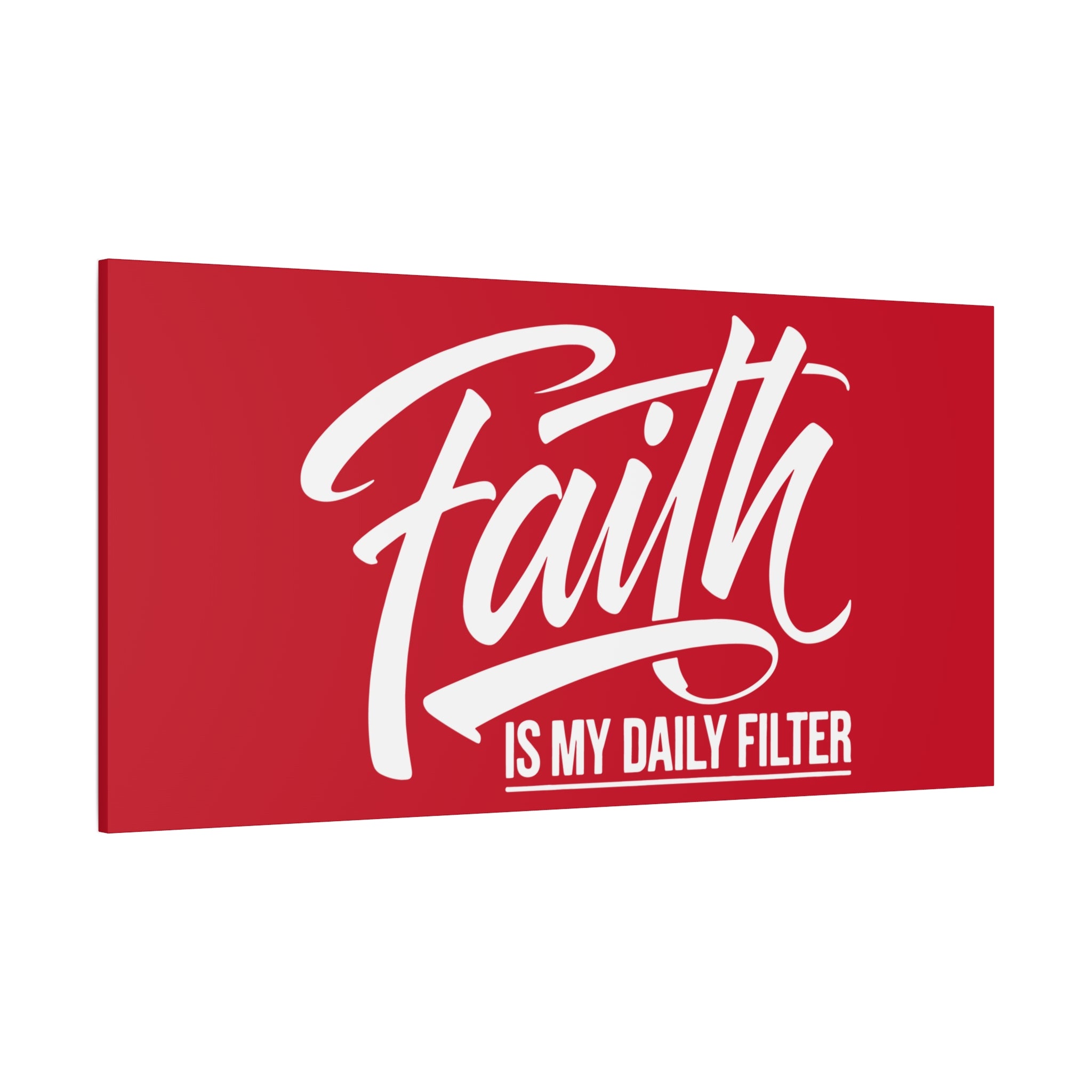 Copy of Inspirational Canvas Wall Art, Faith Quote Decor, Motivational Home Decor, Gray Wall Hanging, Gift for Faith Lovers