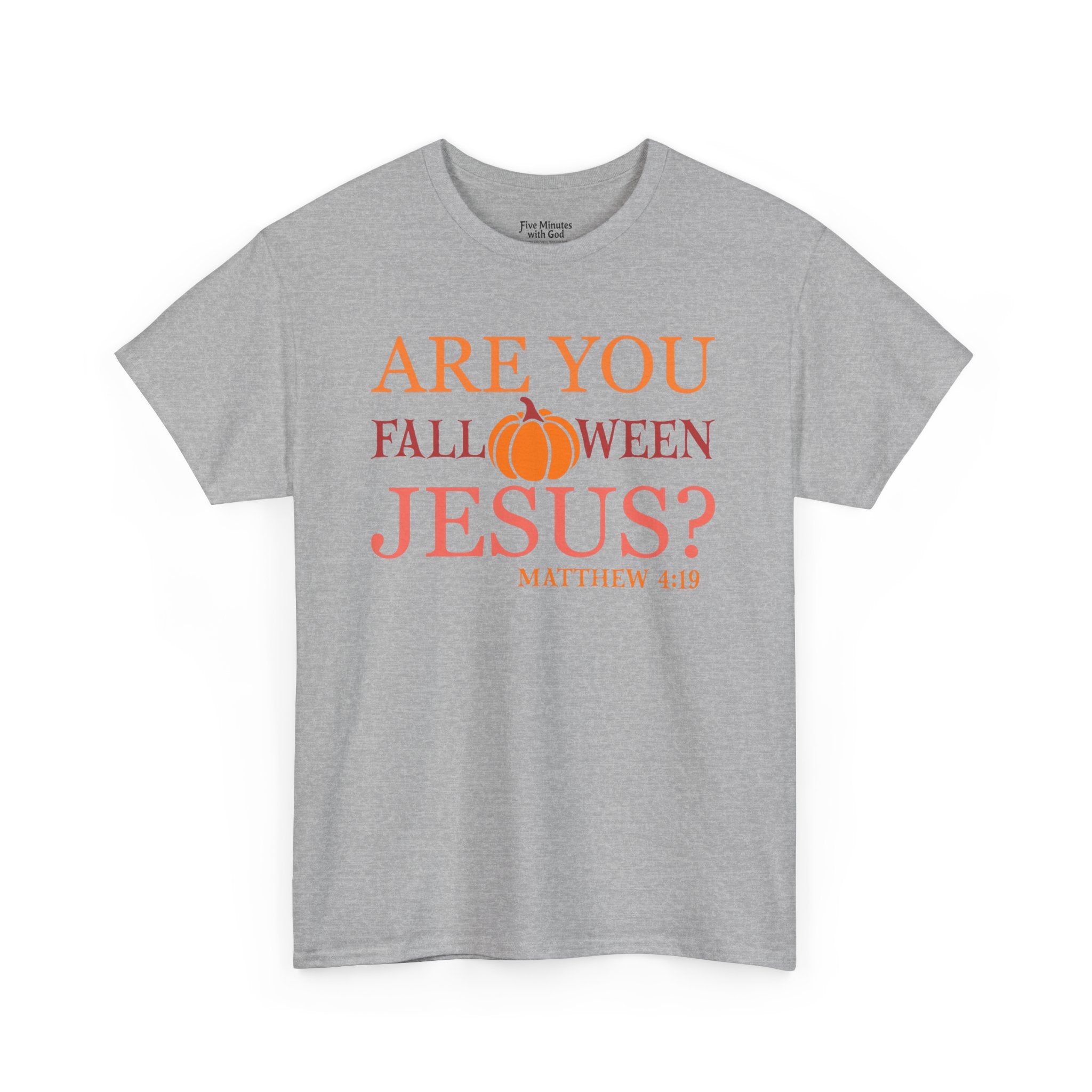 Unisex Heavy Cotton Tee - Are You Halloween Jesus? Festival Shirt, Funny Christian Tee, Fall Apparel, Halloween Party Outfit, Holiday Gift