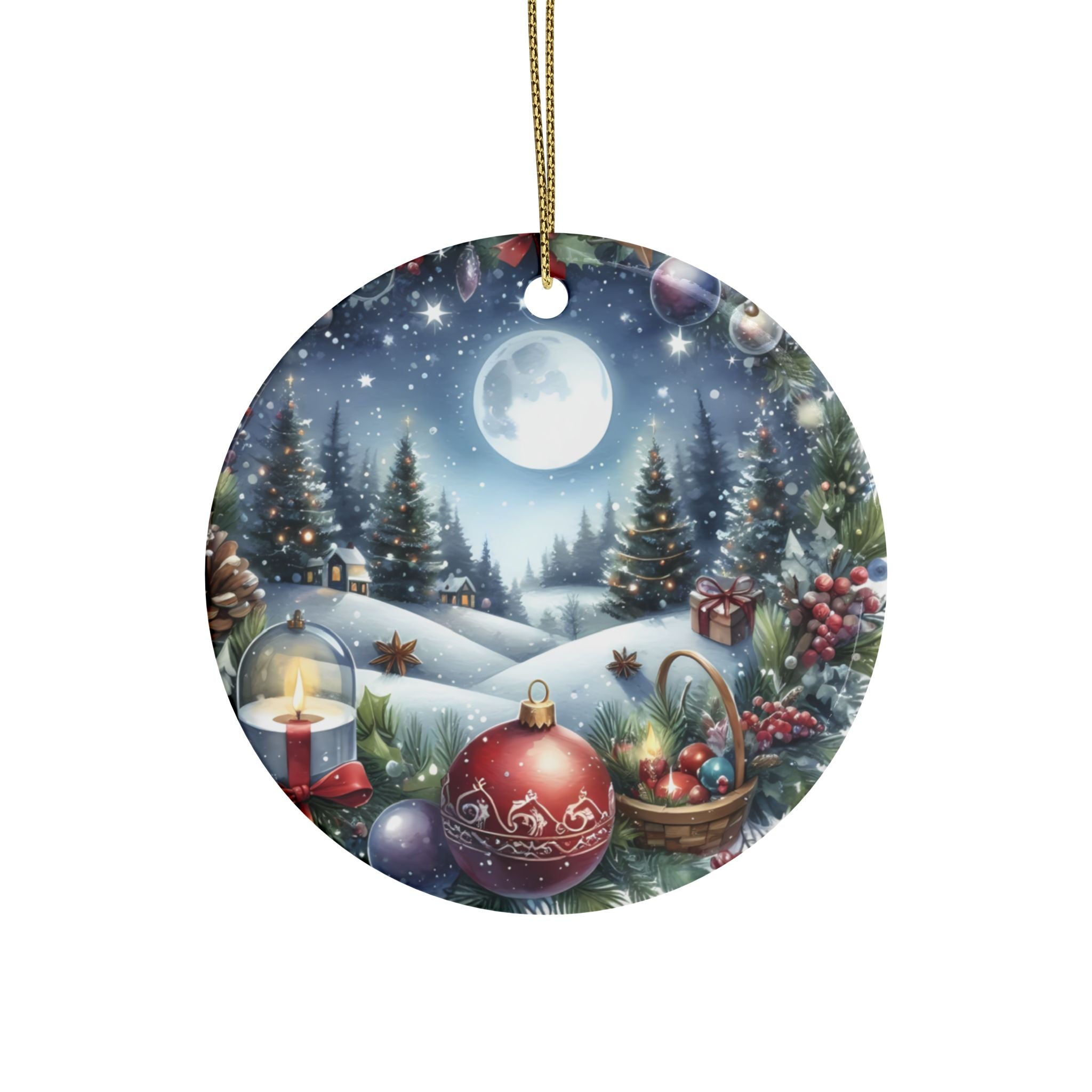 Christmas Ceramic Ornaments - Heart-Shaped Decor for Holiday Celebrations, Tree Decorations, Gift Tags, 1pcs, 5pcs, 10pcs, 20pcs