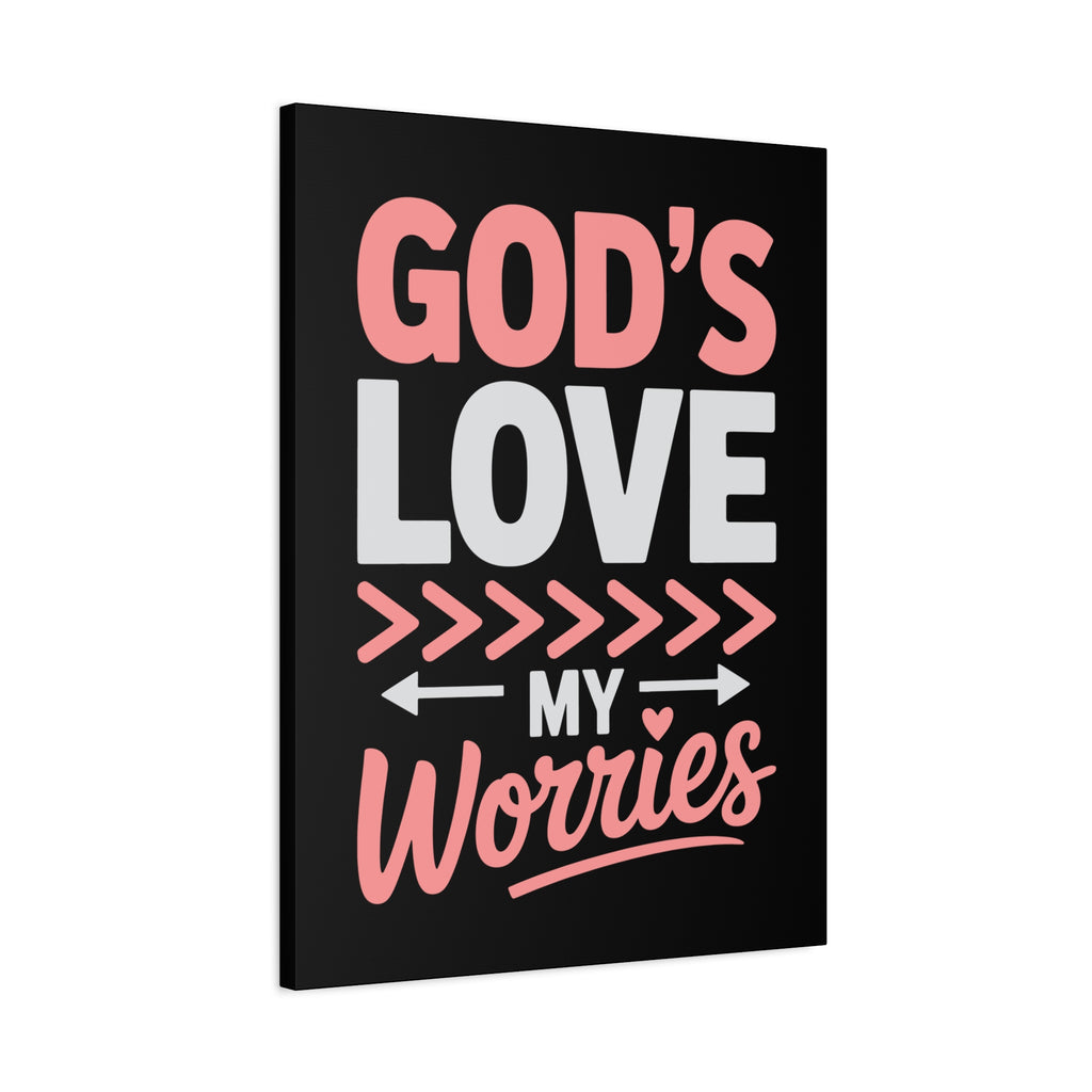 Inspirational Canvas Wall Art, Home Decor, Christian Gift, Motivational Wall Art, Stress Relief Decor, Housewarming Gift