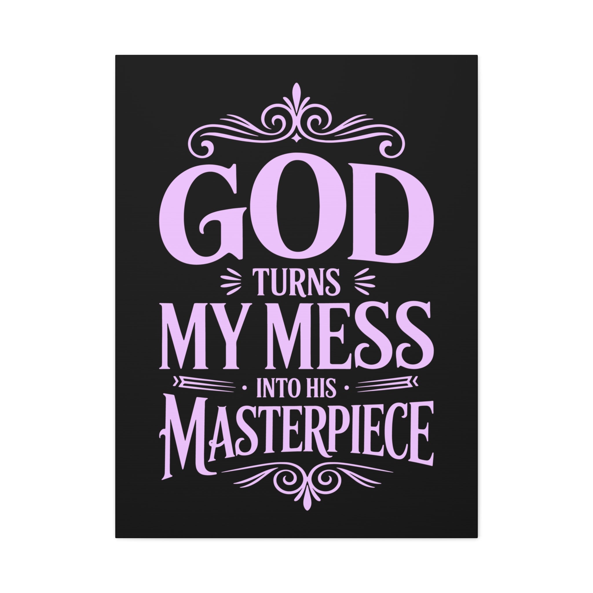 Inspirational Canvas Wall Art, Home Decor, Christian Gift, Motivational Wall Art, Faith-Based Decoration, Room Aesthetic, Gift for Her