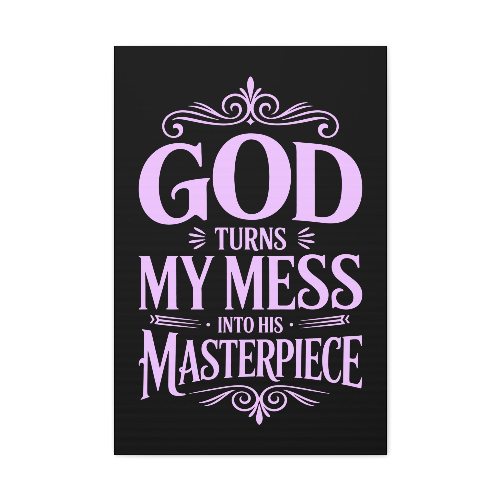 Inspirational Canvas Wall Art, Home Decor, Christian Gift, Motivational Wall Art, Faith-Based Decoration, Room Aesthetic, Gift for Her