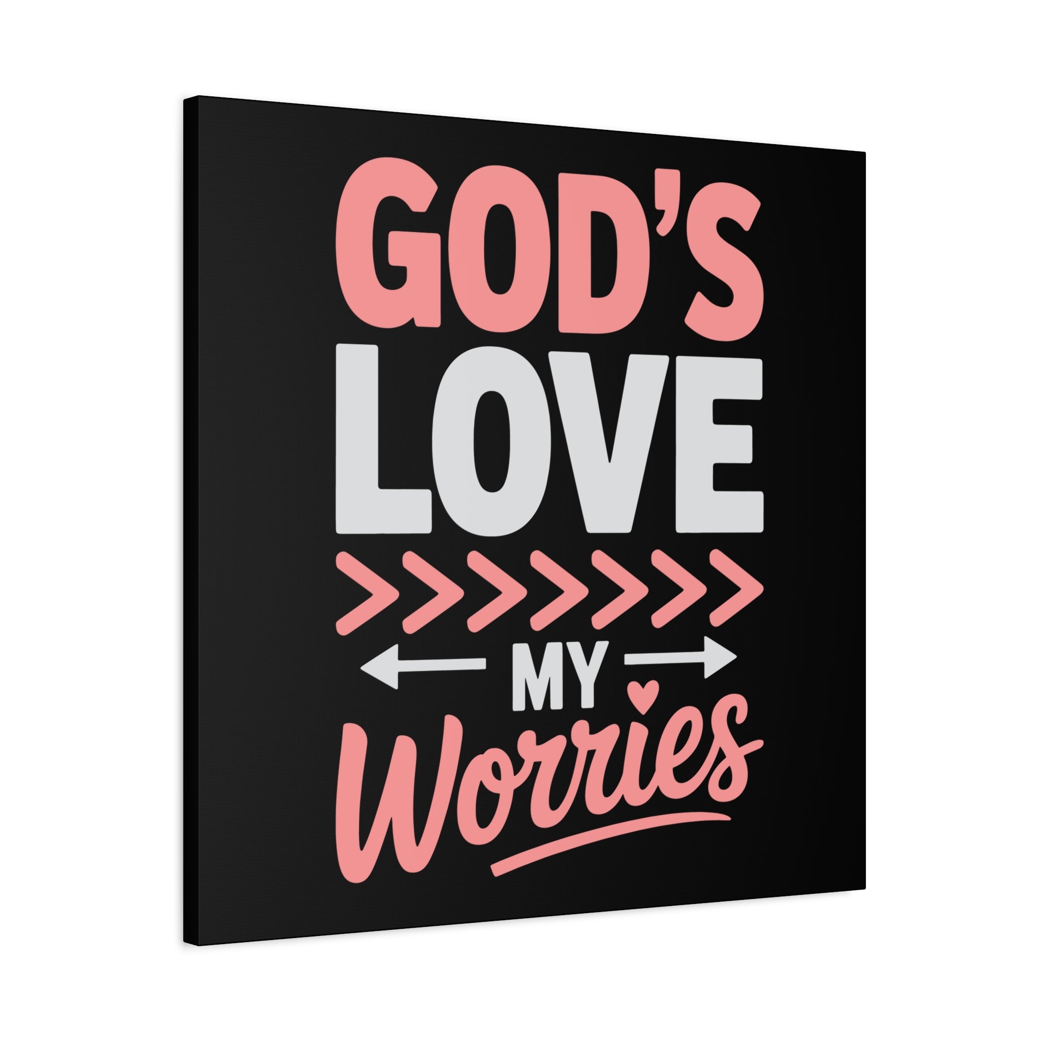 Inspirational Canvas Wall Art, Home Decor, Christian Gift, Motivational Wall Art, Stress Relief Decor, Housewarming Gift