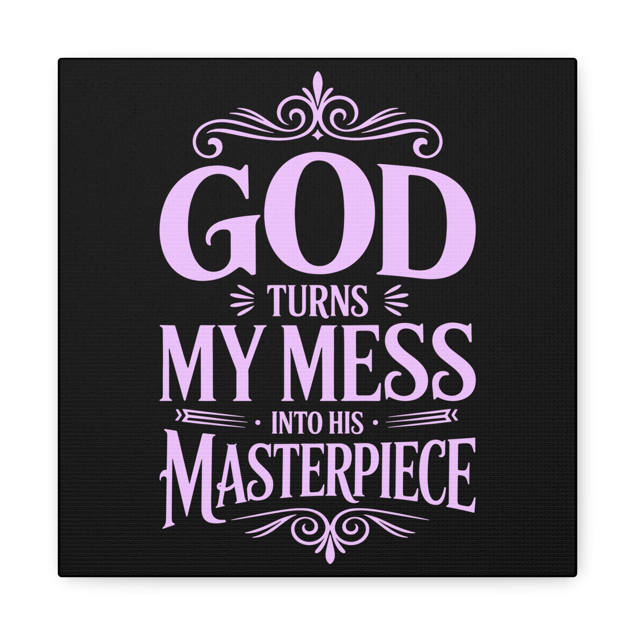 Inspirational Canvas Wall Art, Home Decor, Christian Gift, Motivational Wall Art, Faith-Based Decoration, Room Aesthetic, Gift for Her