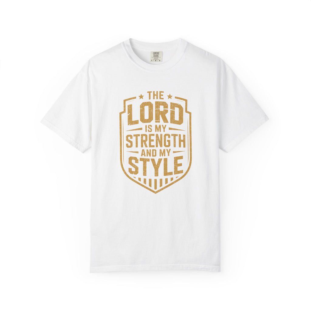 Faith-Inspired Unisex T-Shirt - 'The Lord is My Strength and My Style'