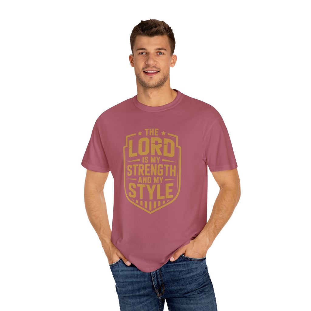 Faith-Inspired Unisex T-Shirt - 'The Lord is My Strength and My Style'