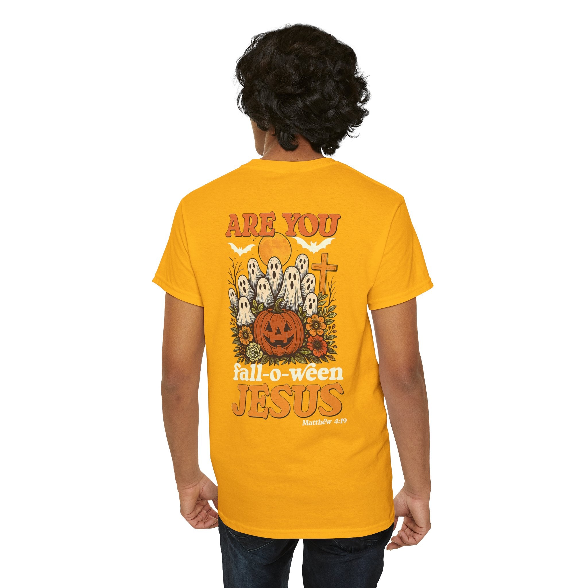 Halloween Faith Tee - Jesus is My Boo, Unisex T-Shirt for Halloween, Christian Halloween Shirt, Gift for Christian Friends, Spooky [...]