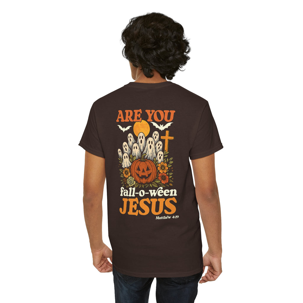 Halloween Faith Tee - Jesus is My Boo, Unisex T-Shirt for Halloween, Christian Halloween Shirt, Gift for Christian Friends, Spooky [...]