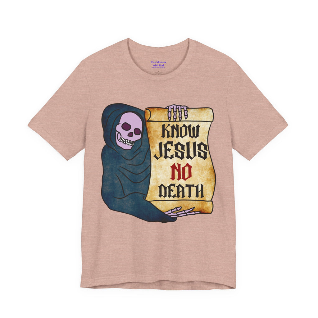 Jesus Skull Tee - Inspirational T-Shirt, Casual Wear, Spiritual Gift, Faith-Based Apparel, Unique Graphic Tee