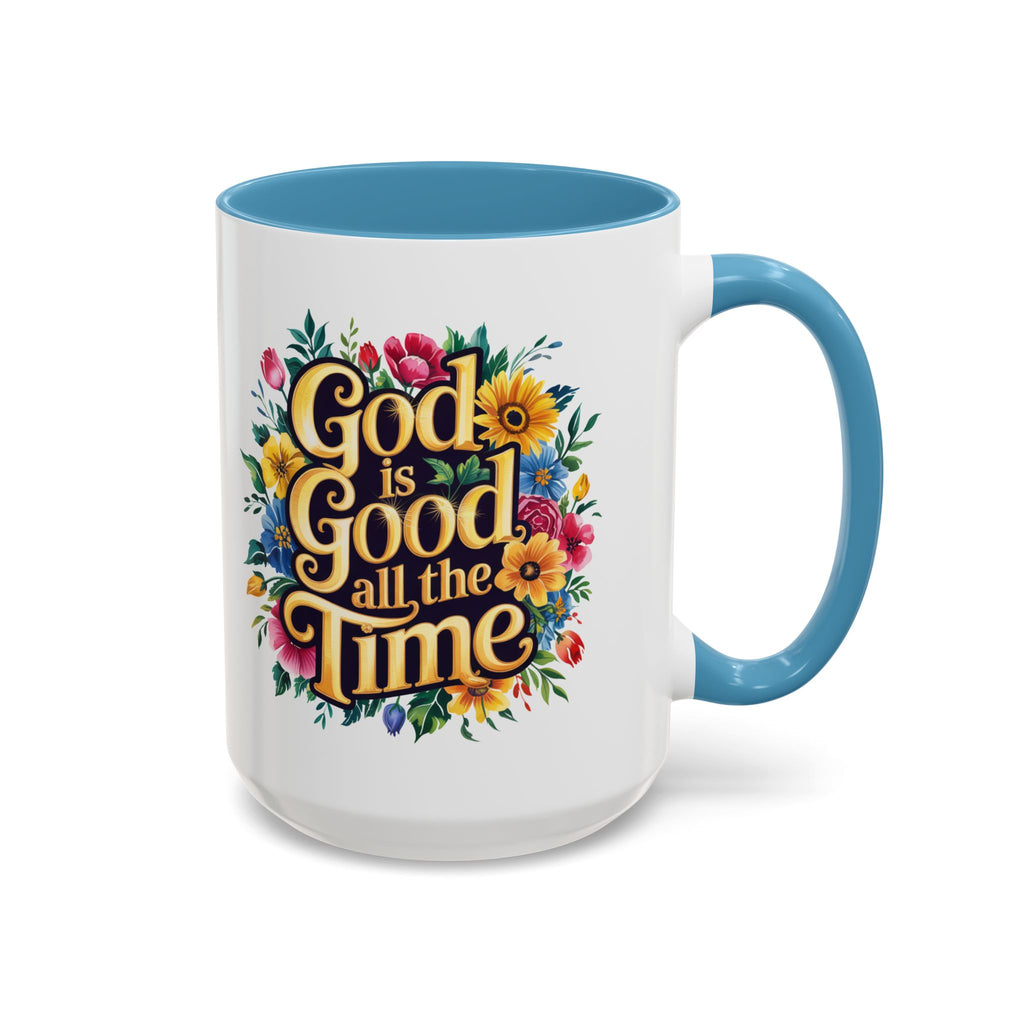 Floral Inspirational Coffee Mug - Perfect for Gifts and Home Decor, God is Good All the Time, Faith Mug, Christian Gift, Motivational [...]