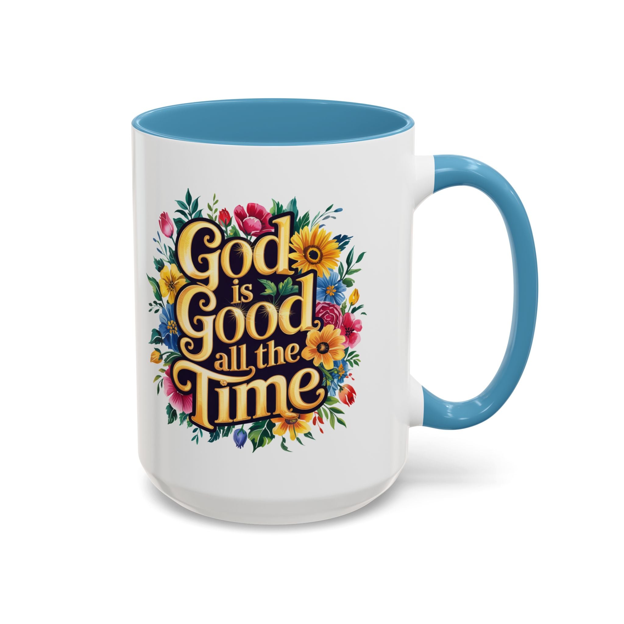 Floral Inspirational Coffee Mug - Perfect for Gifts and Home Decor, God is Good All the Time, Faith Mug, Christian Gift, Motivational [...]