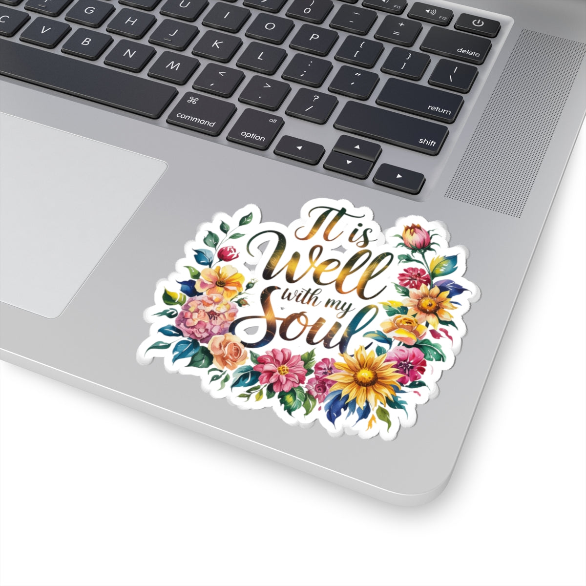 Floral Inspirational Stickers - Beautiful Quotes, Laptop Decals, Journal Embellishments, Gift for Friends, Motivational Decor