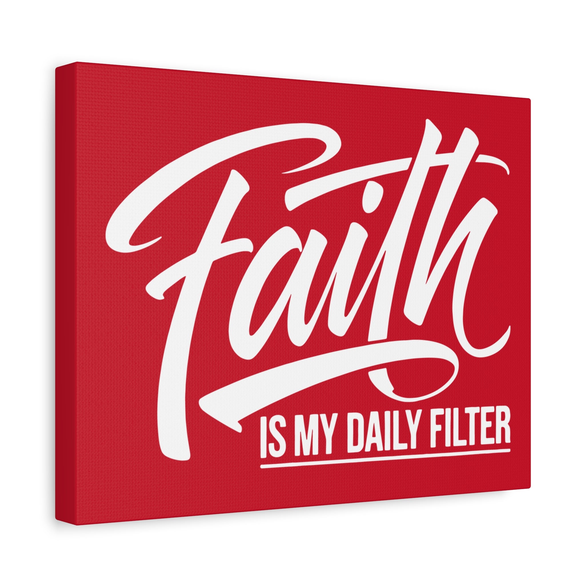 Copy of Inspirational Canvas Wall Art, Faith Quote Decor, Motivational Home Decor, Gray Wall Hanging, Gift for Faith Lovers
