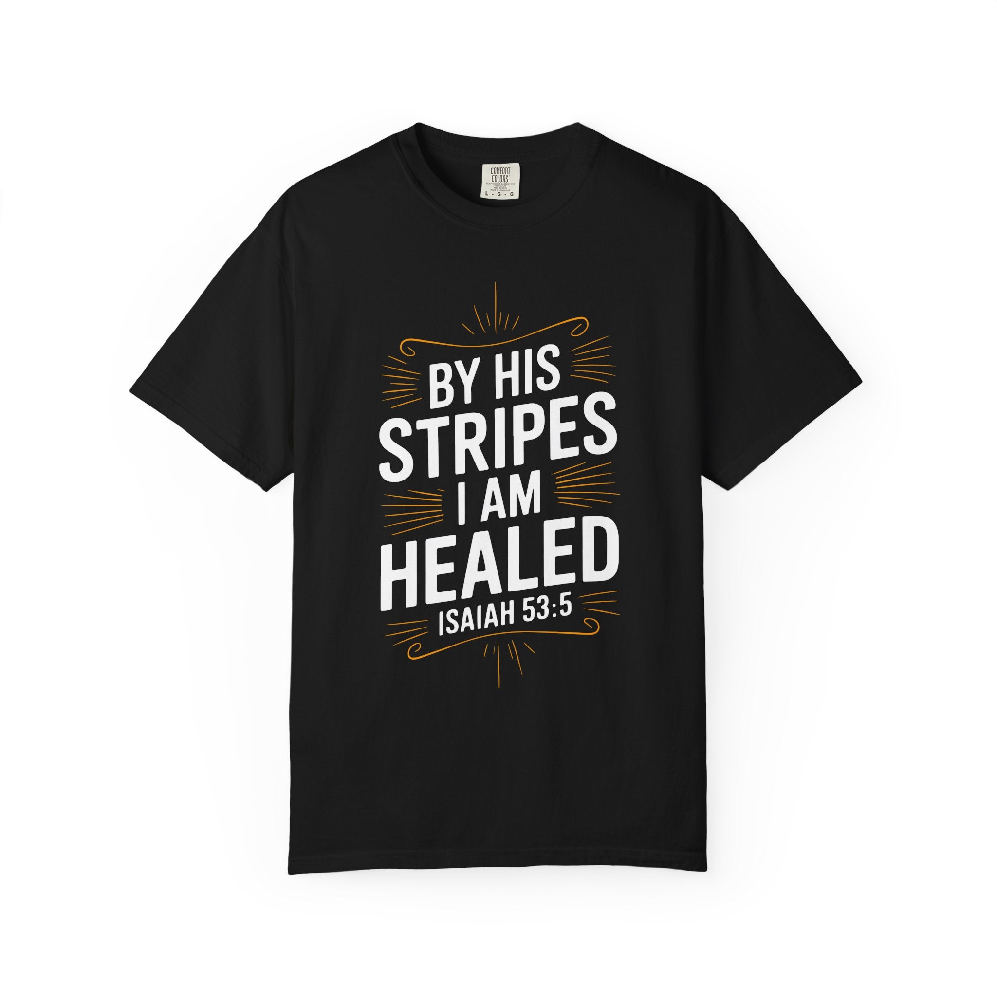 Faith-Inspired T-Shirt, Casual Wear, Christian Gift, Healing Message Shirt, Everyday Comfort Tee