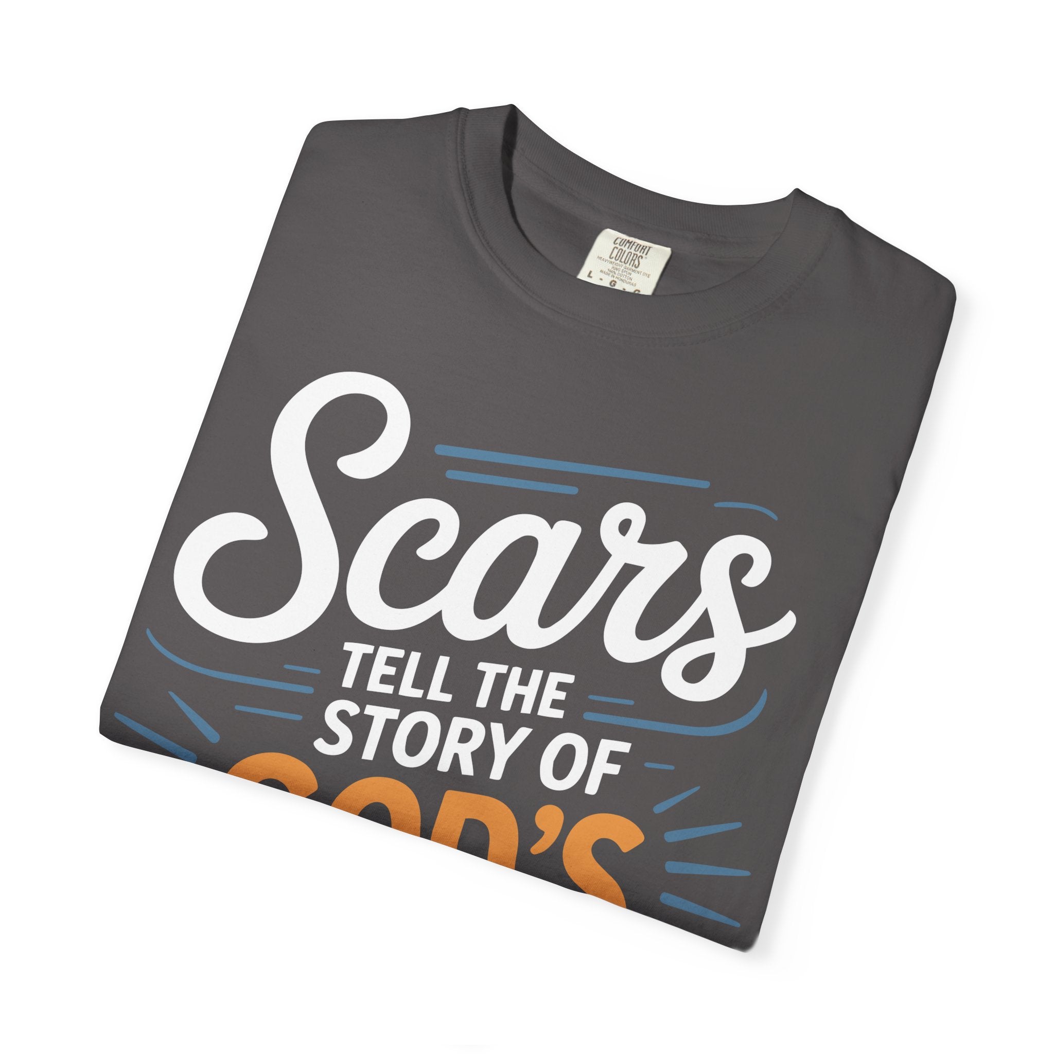 Healing Message Unisex T-Shirt - Scars Tell the Story of God's Healing