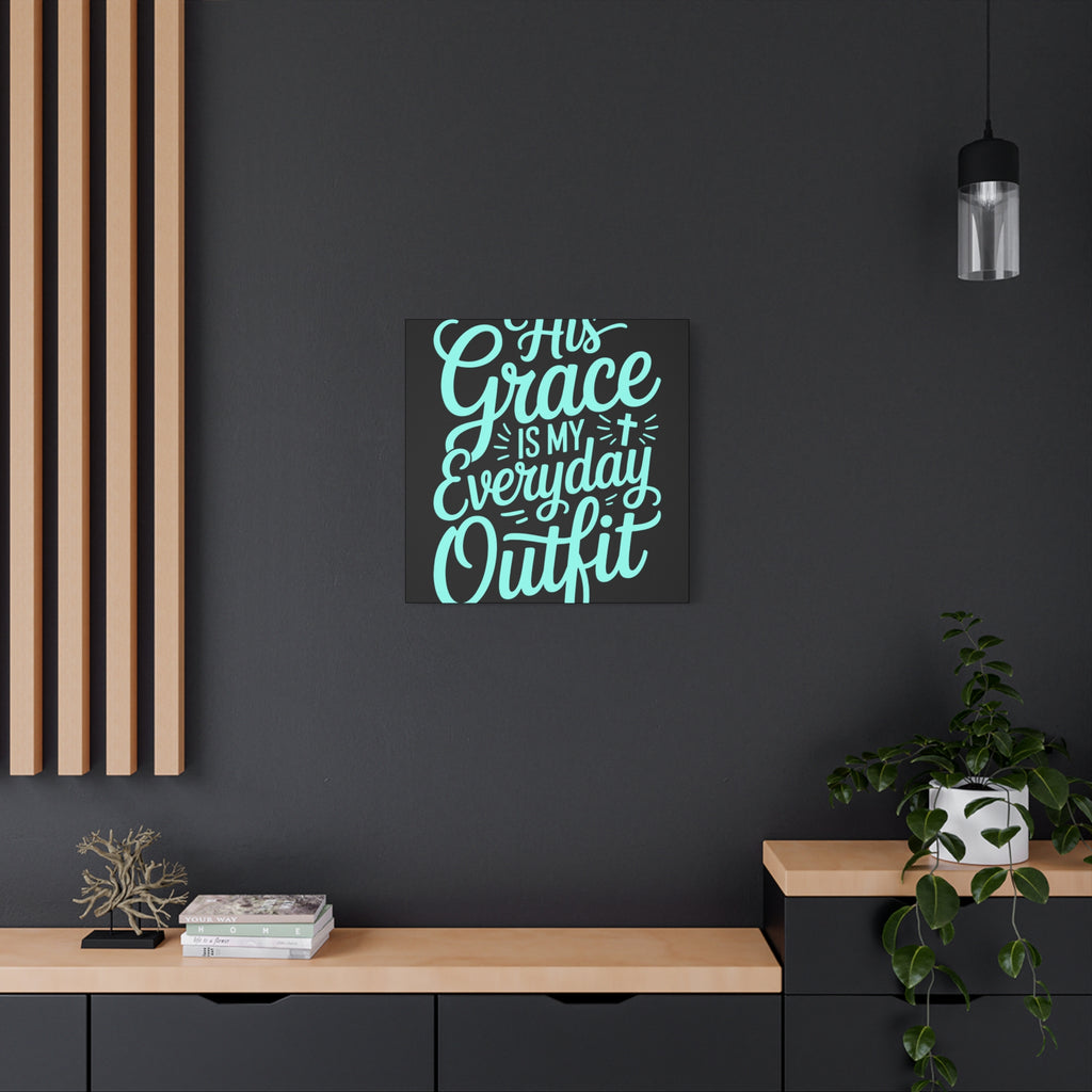 Inspirational Wall Art Canvas, Faith Decor, Religious Home Decor, Meaningful Gift, Everyday Motivation
