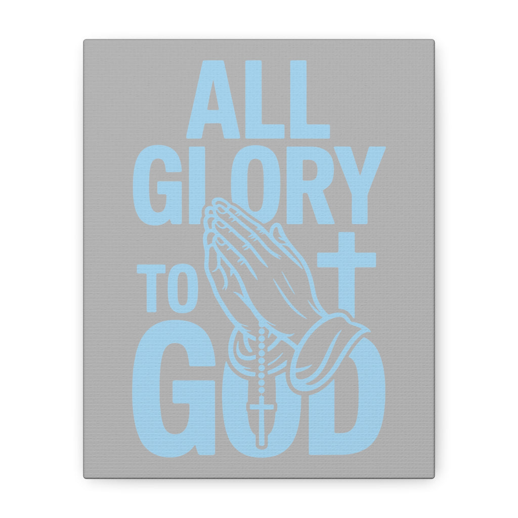 Religious Wall Art Canvas Print, Christian Home Decor, Inspirational Gift, Praying Hands Artwork, Faith Decor for Church