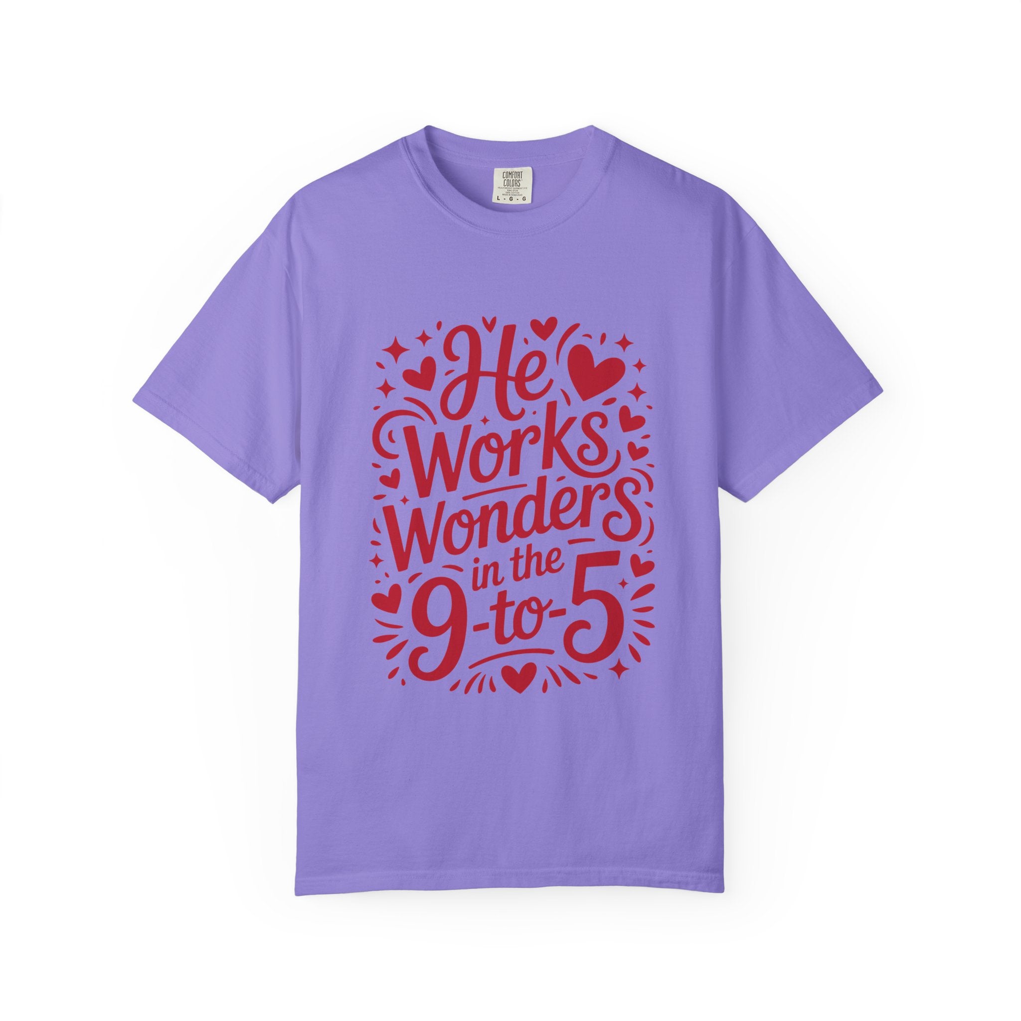 He Works Wonders Motivational Tee