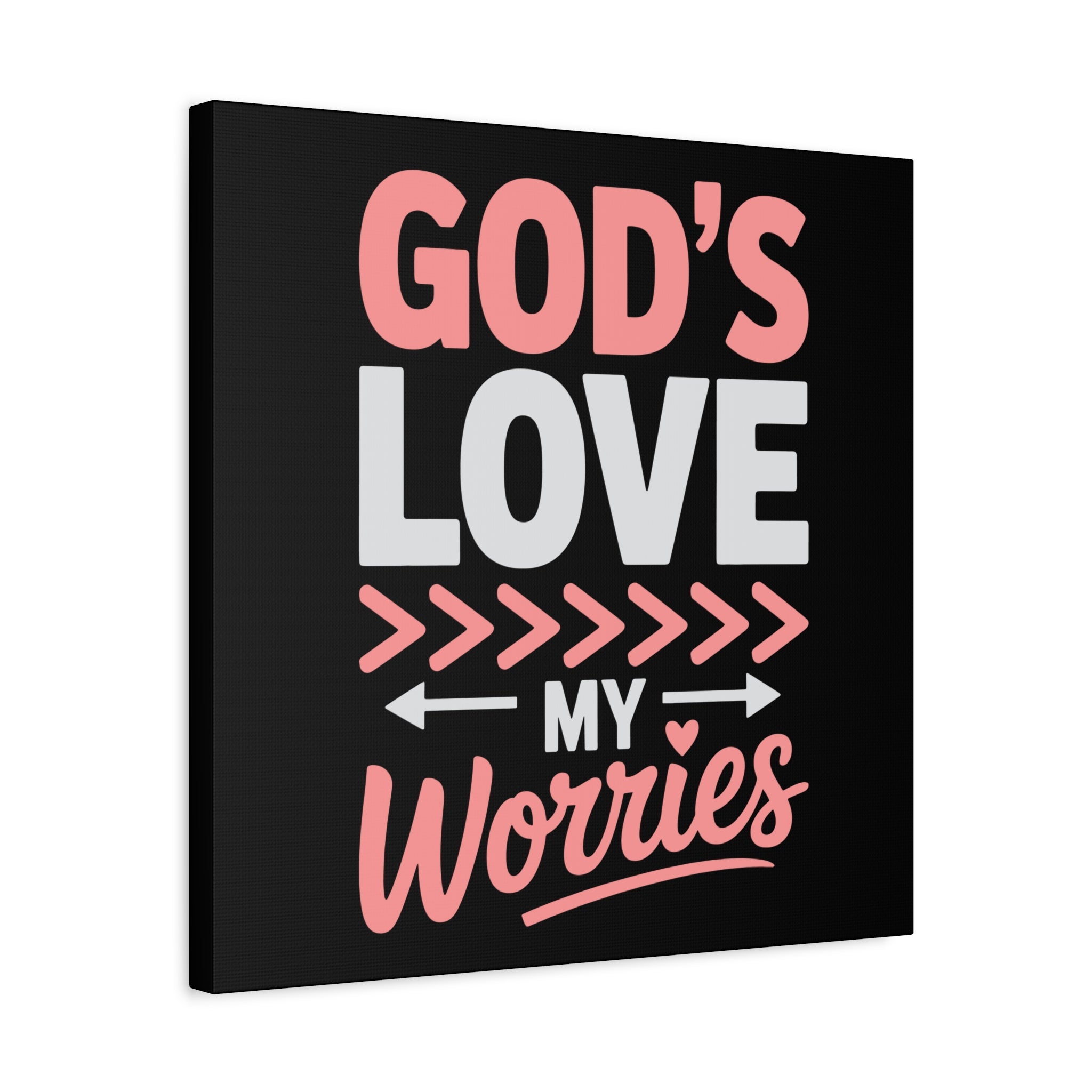 Inspirational Canvas Wall Art, Home Decor, Christian Gift, Motivational Wall Art, Stress Relief Decor, Housewarming Gift