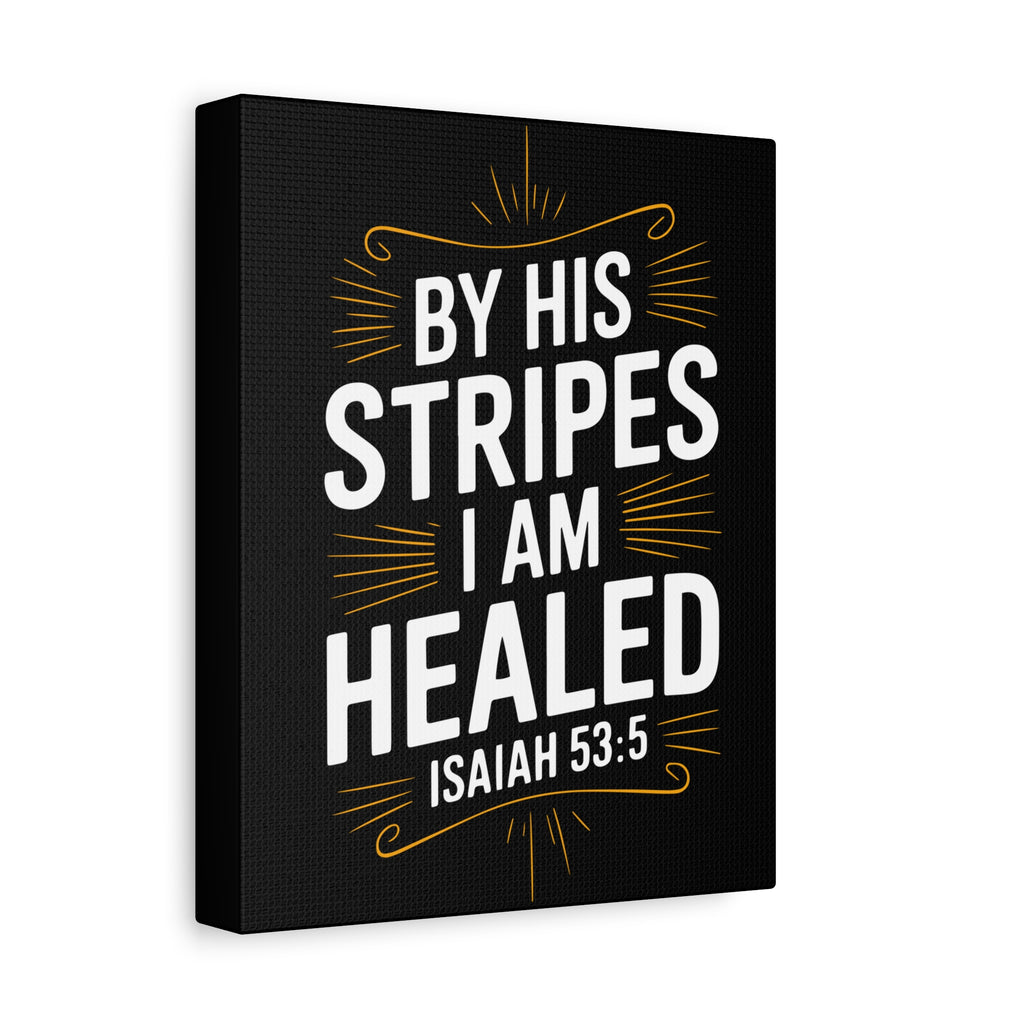 Inspirational Canvas Wall Art - Faith Decor, Christian Gift, Healing Quote, Home Decor, Modern Artwork