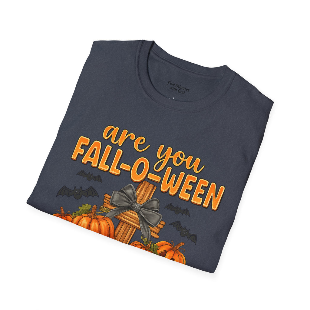 Funny Christian Halloween T-Shirt, Jesus Pumpkin Tee, Unisex Fall Shirt, Autumn Festive Apparel, Holiday Gift Idea