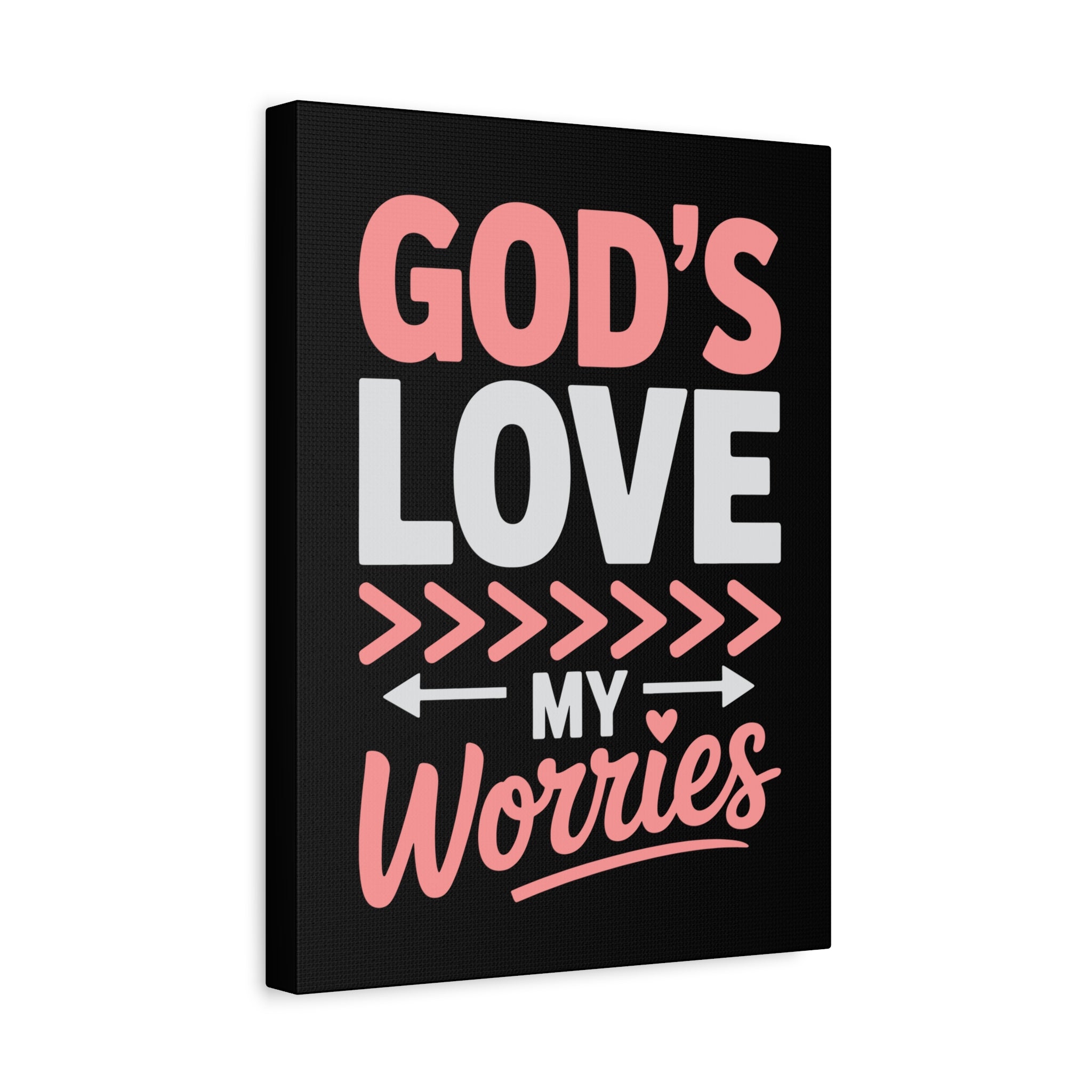 Inspirational Canvas Wall Art, Home Decor, Christian Gift, Motivational Wall Art, Stress Relief Decor, Housewarming Gift
