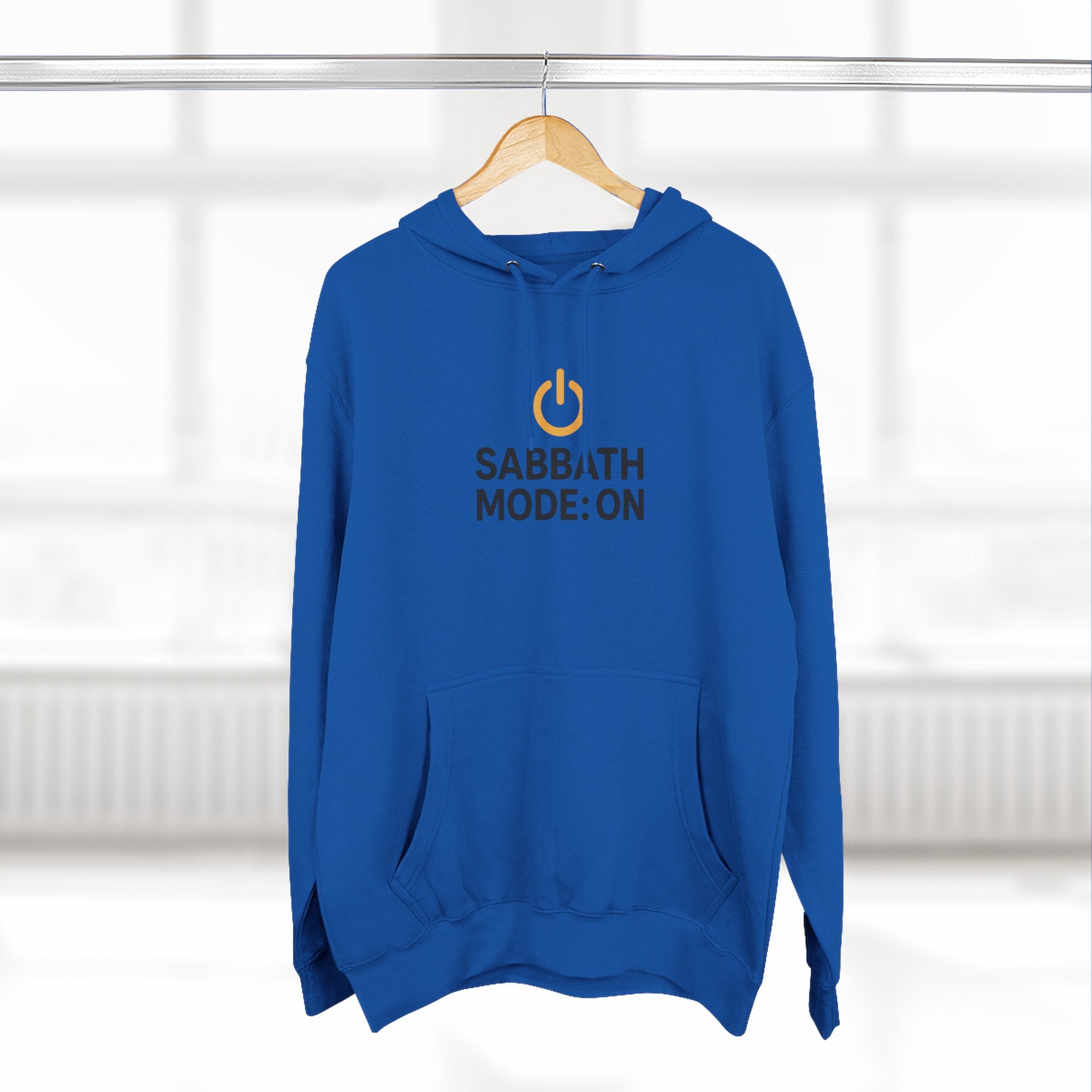 Sabbath Mode Fleece Hoodie | Faith Apparel, Religious Gift, Comfortable Hoodie, Cozy Wear, Spiritual Fashion