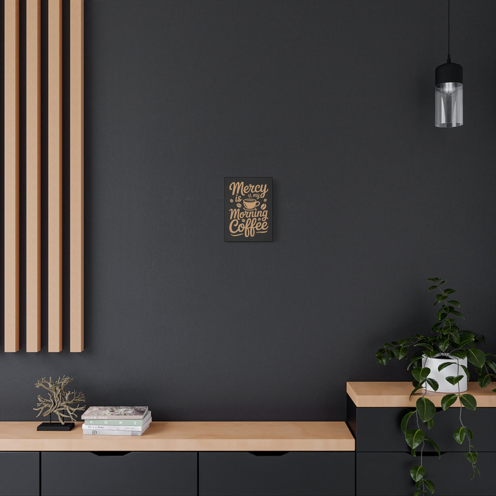 Coffee-Themed Canvas Art Print, Wall Decor for Coffee Lovers, Inspirational Home Decoration, Gift for Friends and Family
