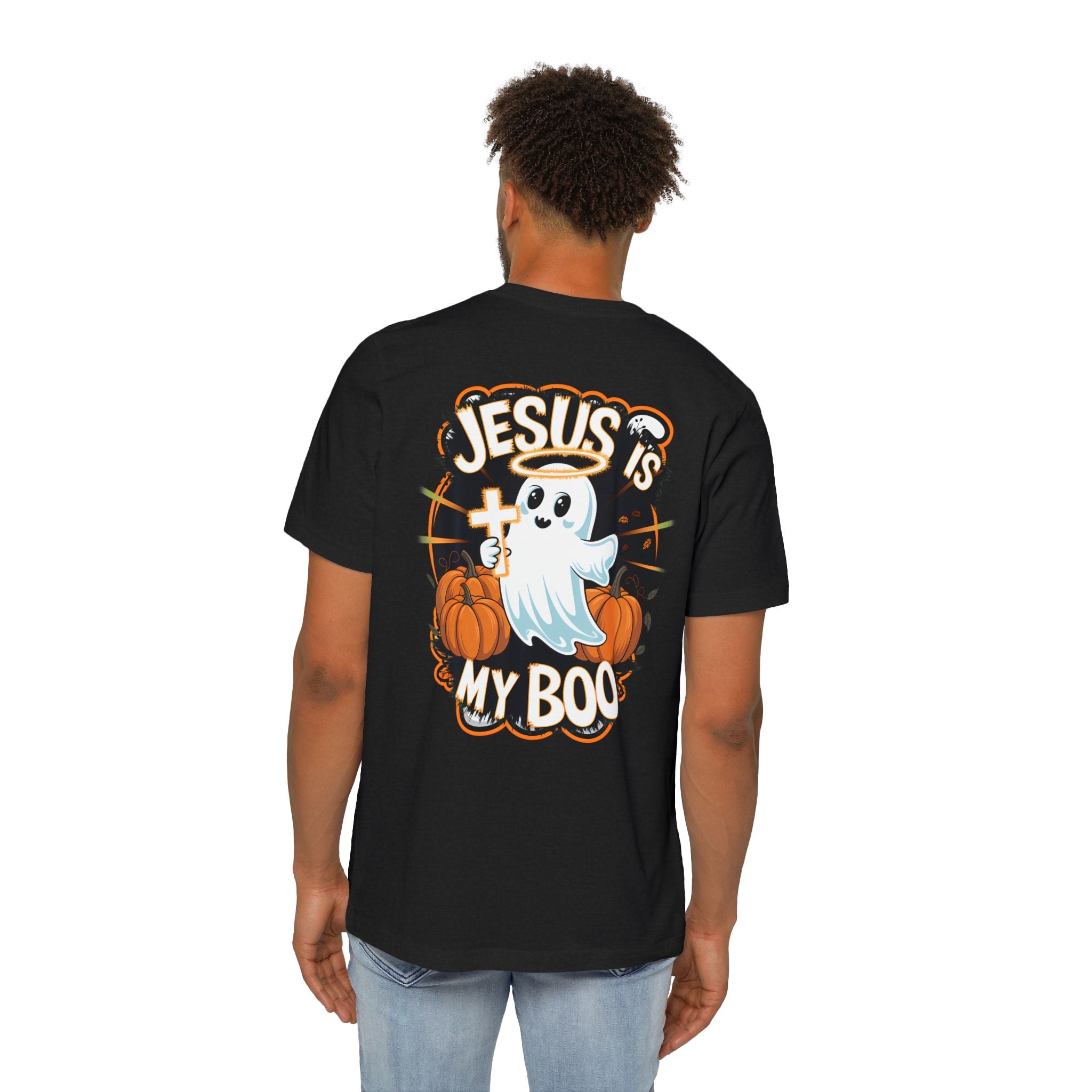 Halloween Christian Ghost T-Shirt, Boo-lieve in Jesus Shirt, Cute Halloween Apparel, Faith-Based Tee, Fall Celebration Top, Spooky [...]