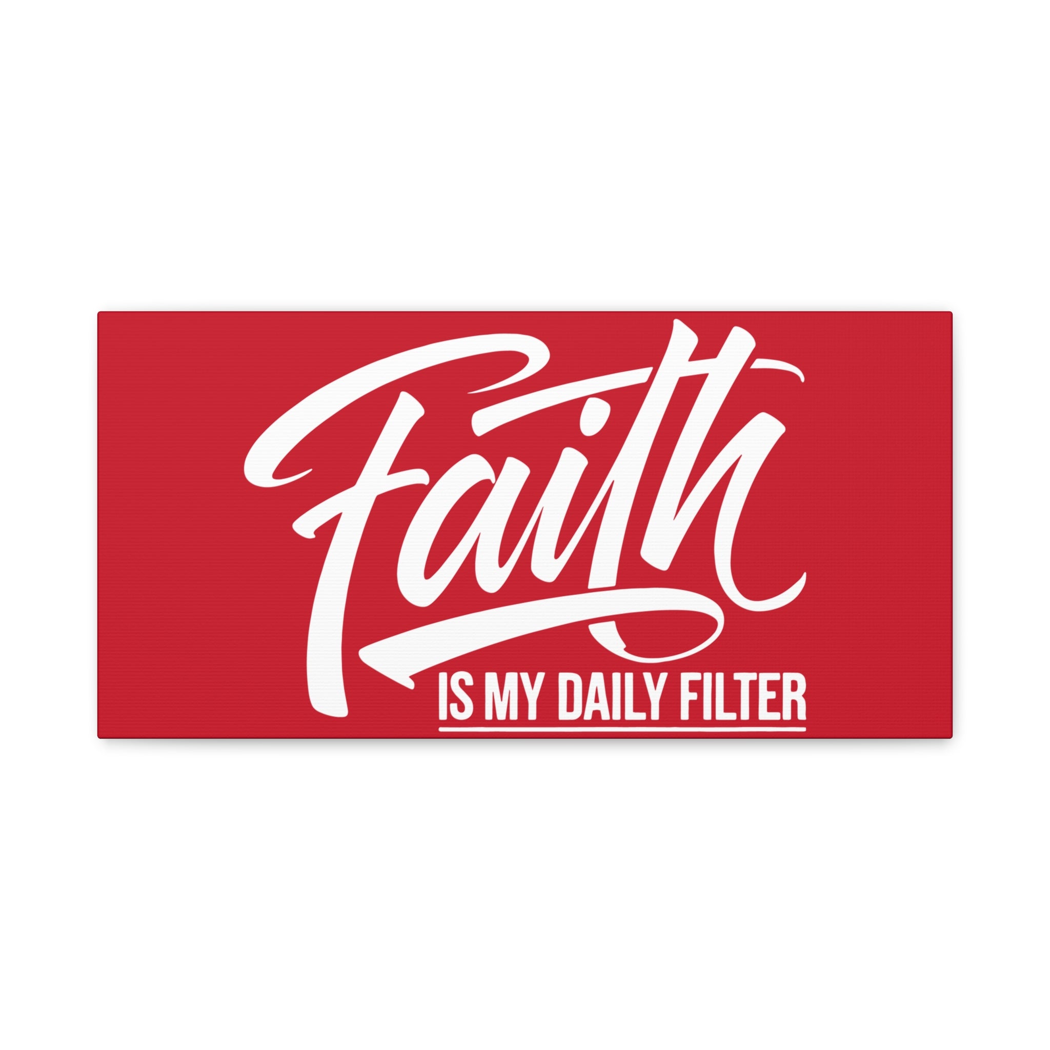 Copy of Inspirational Canvas Wall Art, Faith Quote Decor, Motivational Home Decor, Gray Wall Hanging, Gift for Faith Lovers