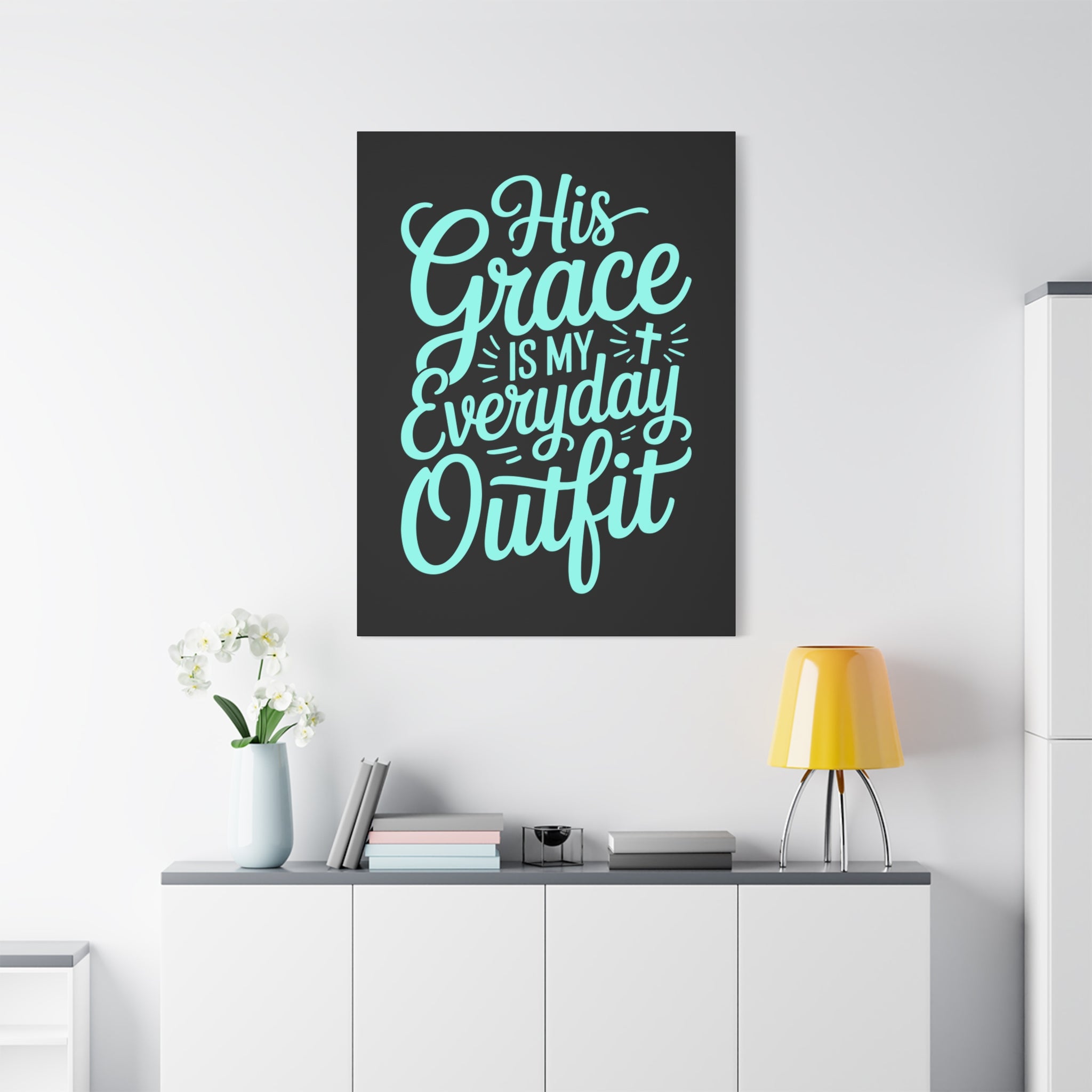Inspirational Wall Art Canvas, Faith Decor, Religious Home Decor, Meaningful Gift, Everyday Motivation