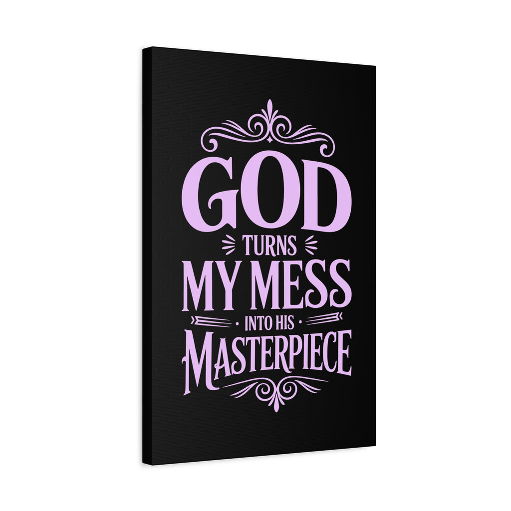 Inspirational Canvas Wall Art, Home Decor, Christian Gift, Motivational Wall Art, Faith-Based Decoration, Room Aesthetic, Gift for Her