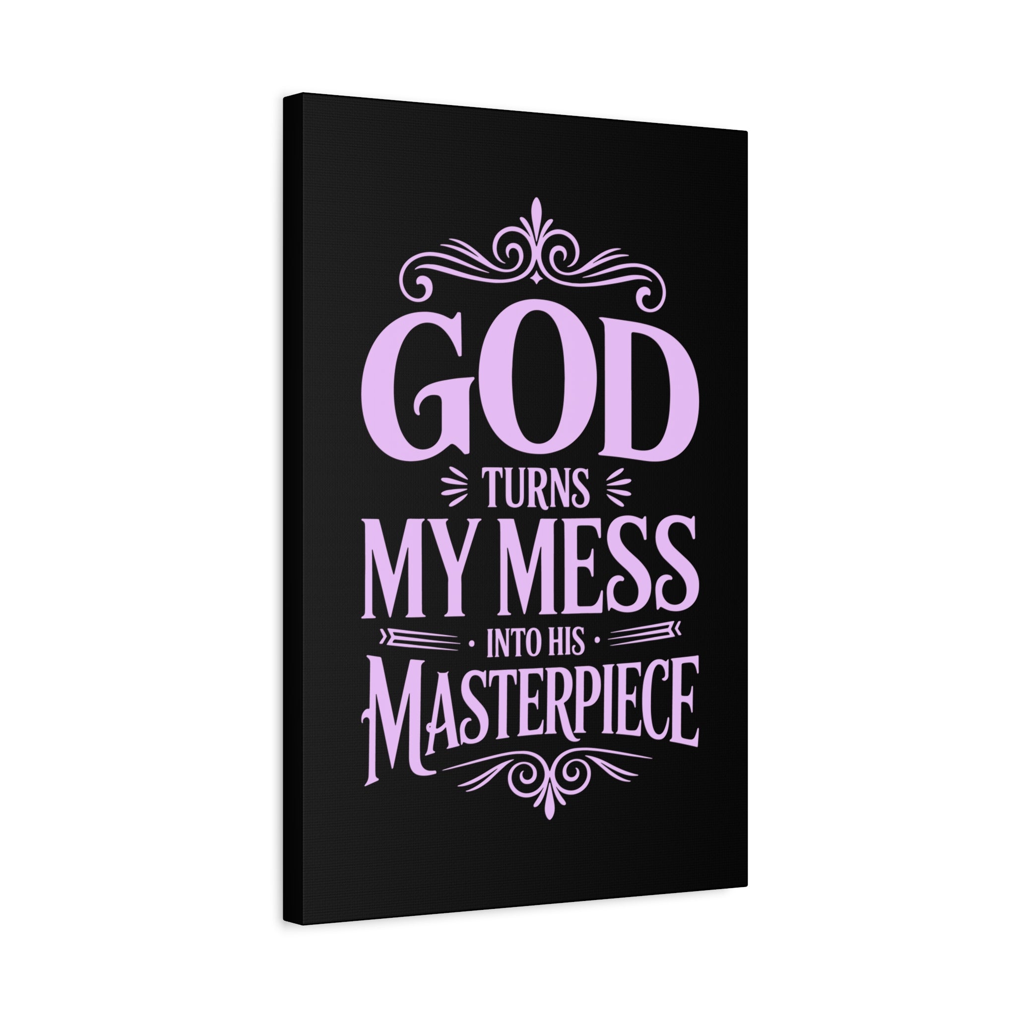 Inspirational Canvas Wall Art, Home Decor, Christian Gift, Motivational Wall Art, Faith-Based Decoration, Room Aesthetic, Gift for Her
