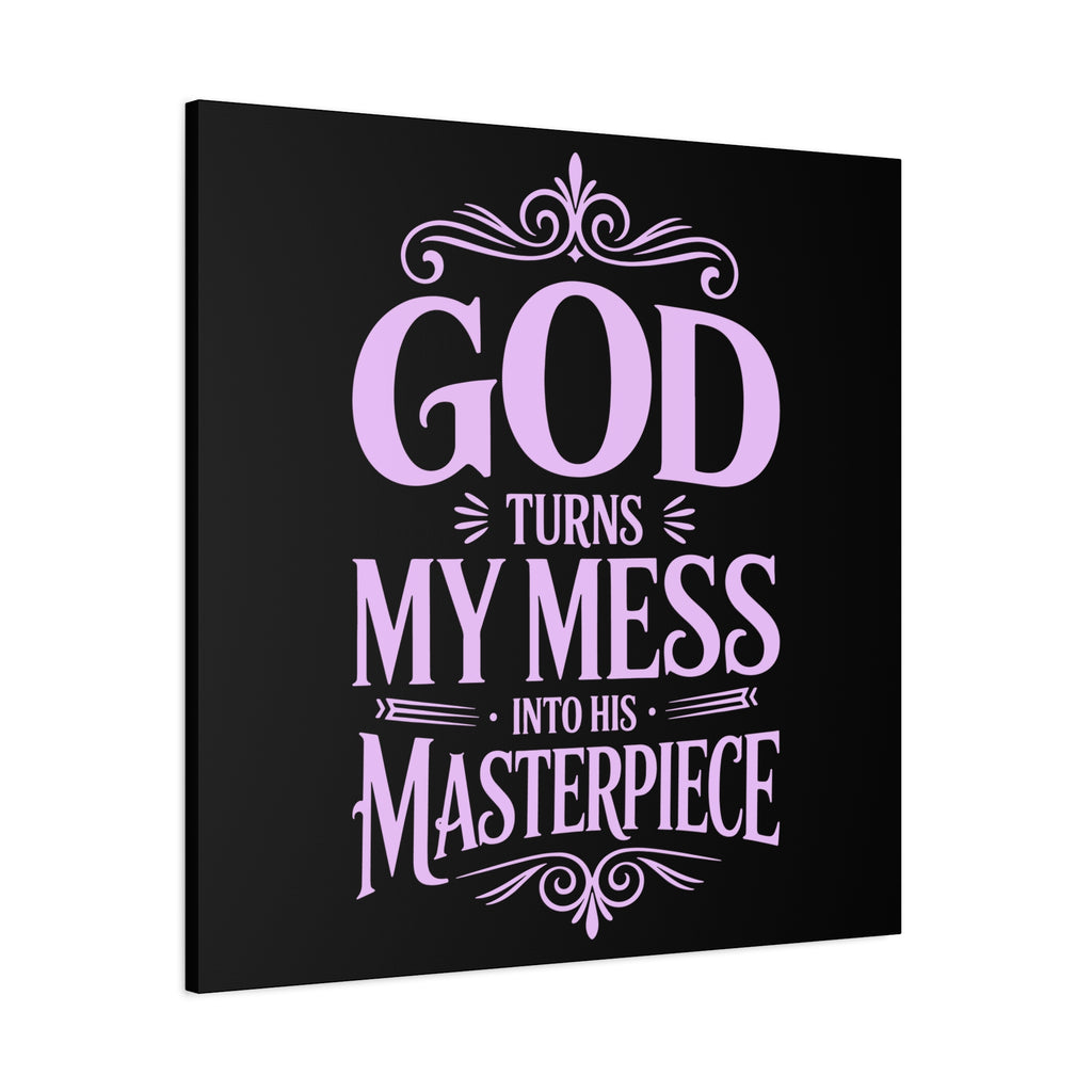 Inspirational Canvas Wall Art, Home Decor, Christian Gift, Motivational Wall Art, Faith-Based Decoration, Room Aesthetic, Gift for Her