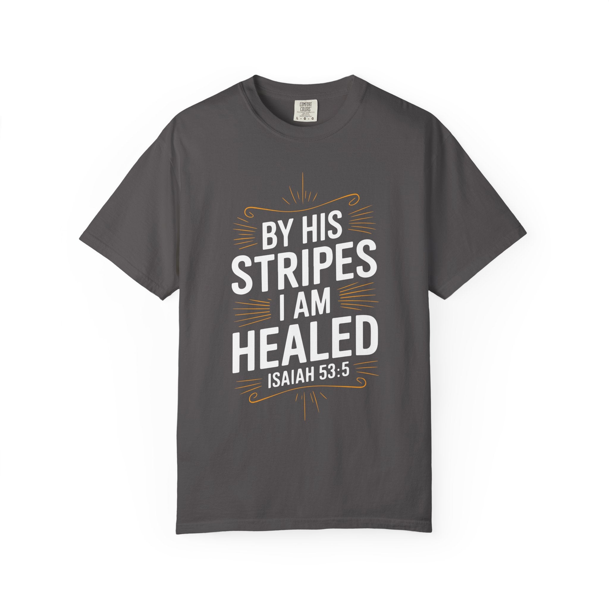 Faith-Inspired T-Shirt, Casual Wear, Christian Gift, Healing Message Shirt, Everyday Comfort Tee